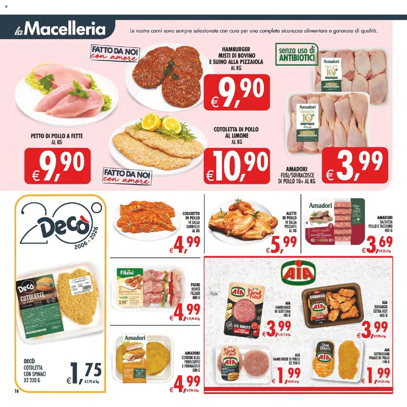 Decò volantino Maxistore, Supermercati, Local