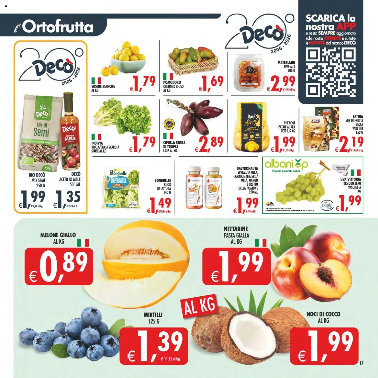 Decò volantino Maxistore, Supermercati, Local