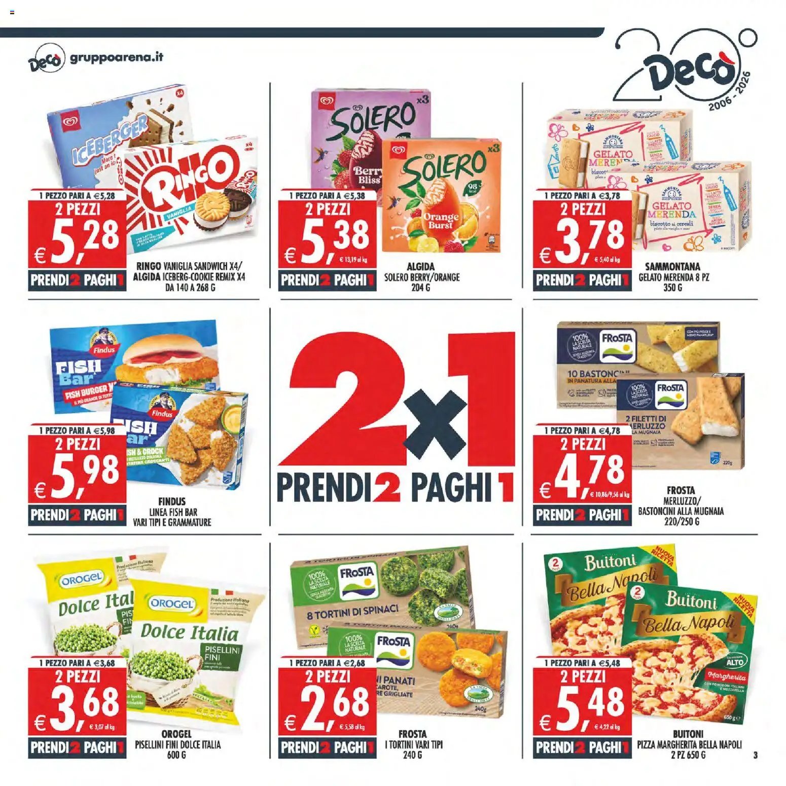 Decò volantino Maxistore, Supermercati, Local