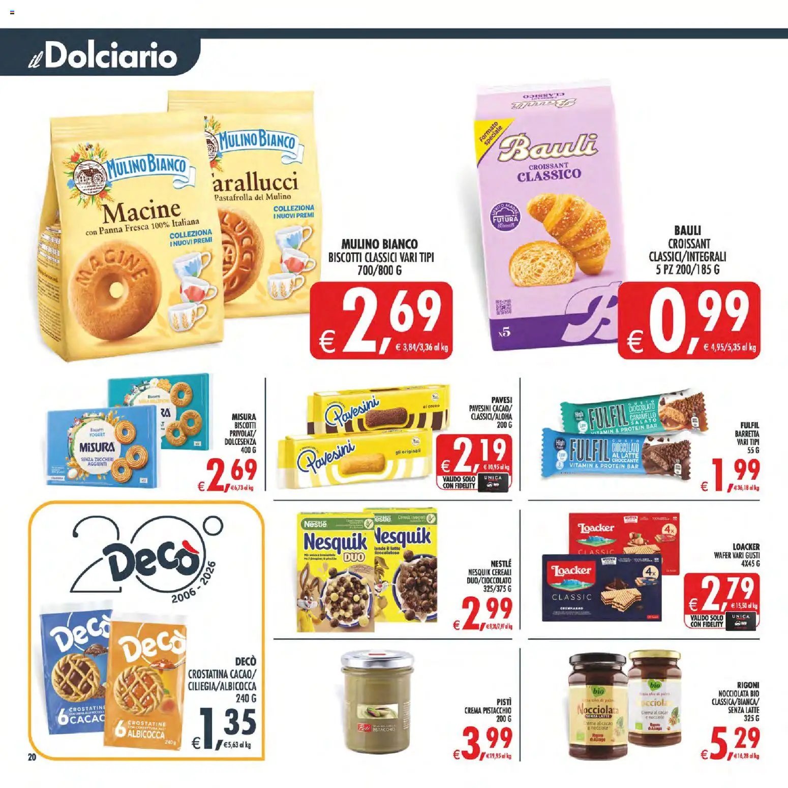 Decò volantino Maxistore, Supermercati, Local