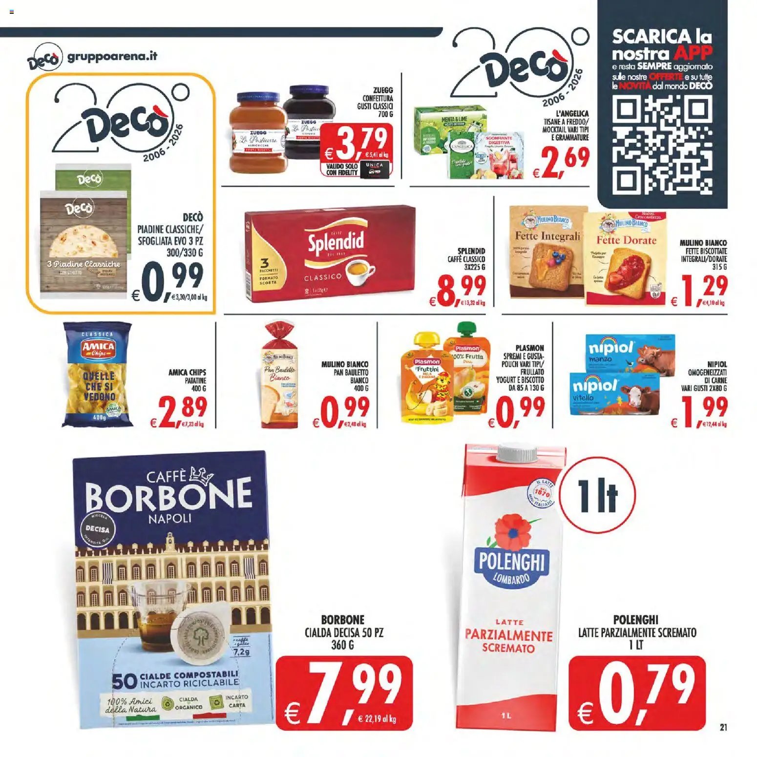 Decò volantino Maxistore, Supermercati, Local