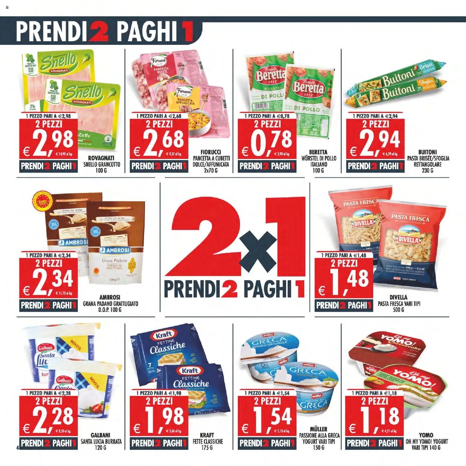 Decò volantino Maxistore, Supermercati, Local