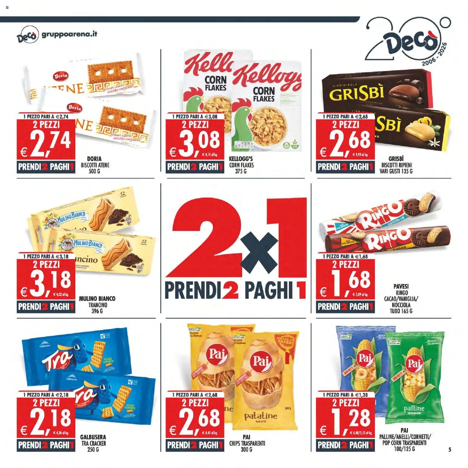 Decò volantino Maxistore, Supermercati, Local