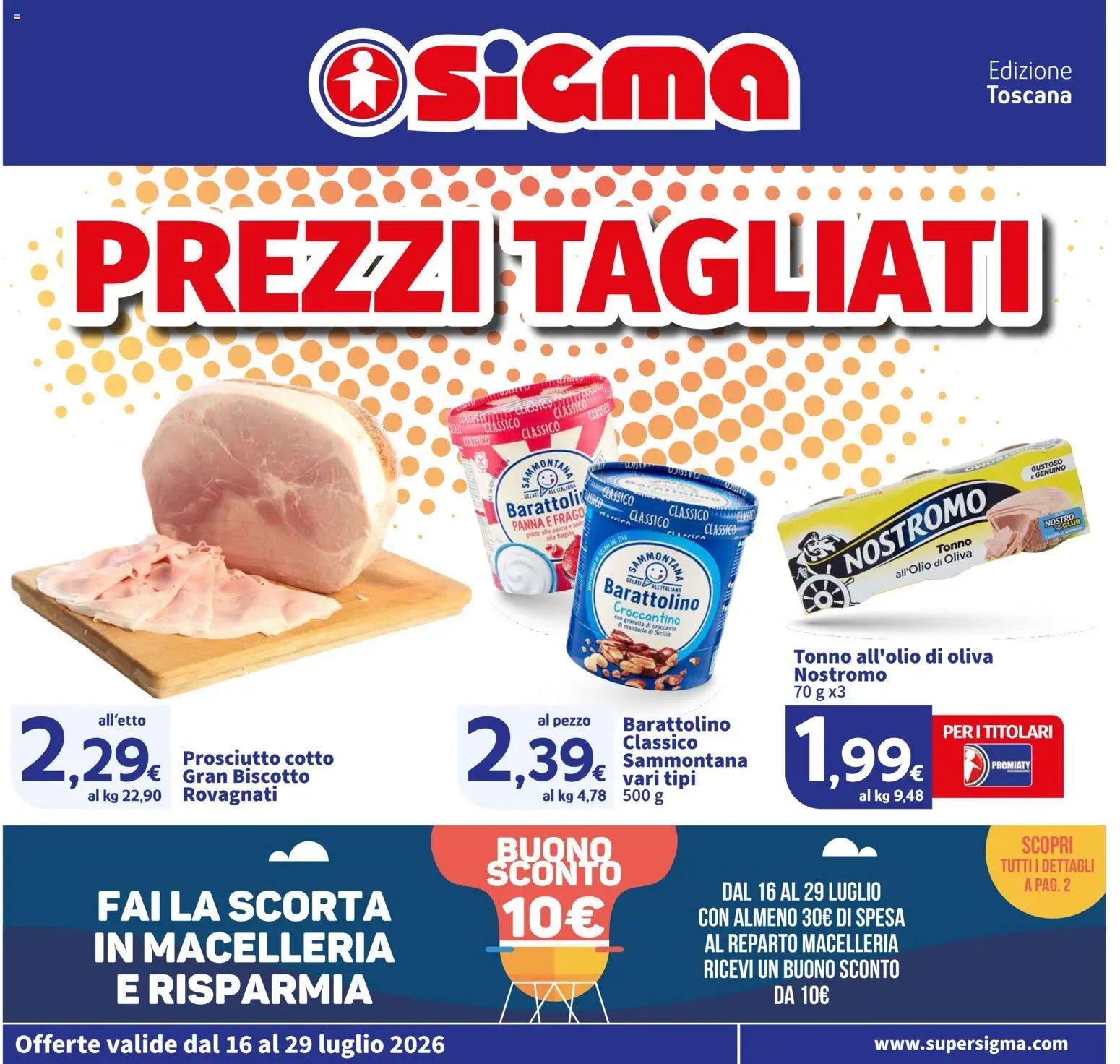 SIGMA volantino Toscana
