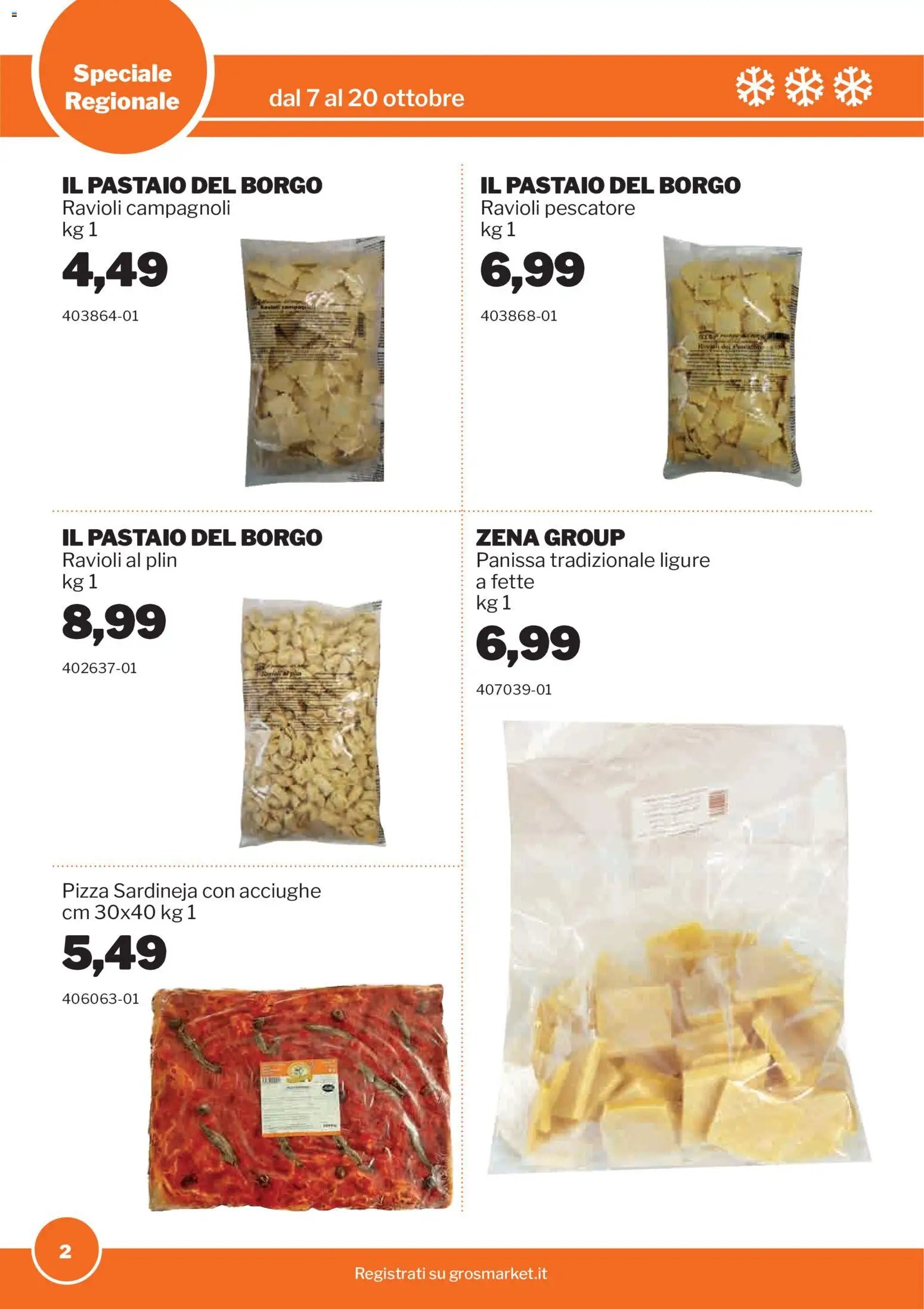 Sogegross volantino Liguria