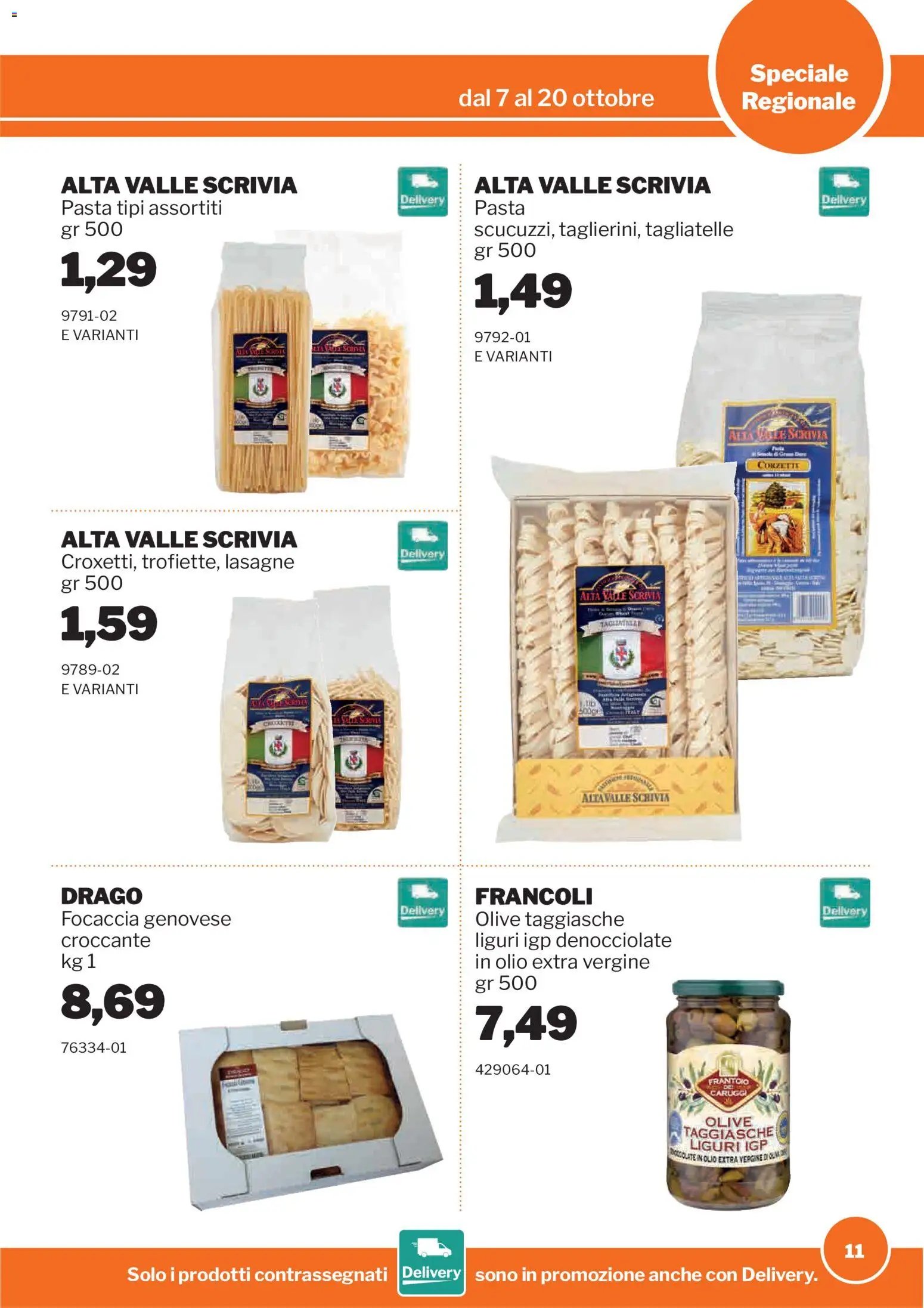 Sogegross volantino Liguria