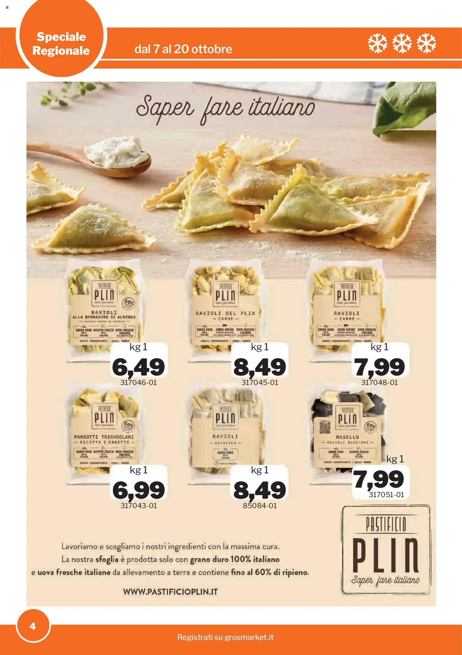Sogegross volantino Liguria