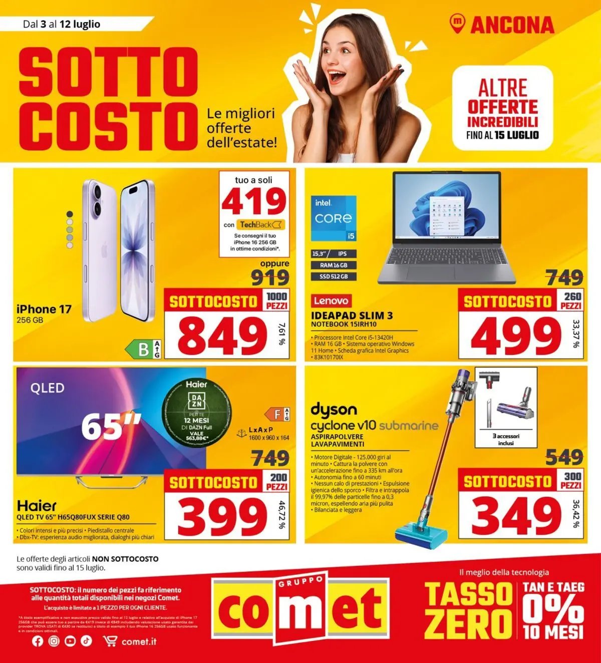 Comet - Sottocosto