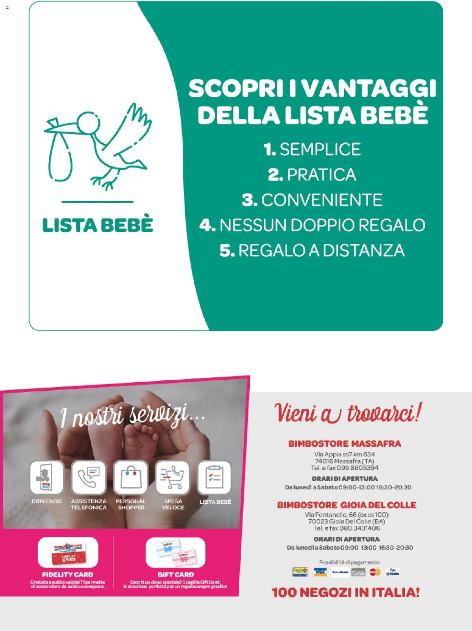Bimbo store volantino