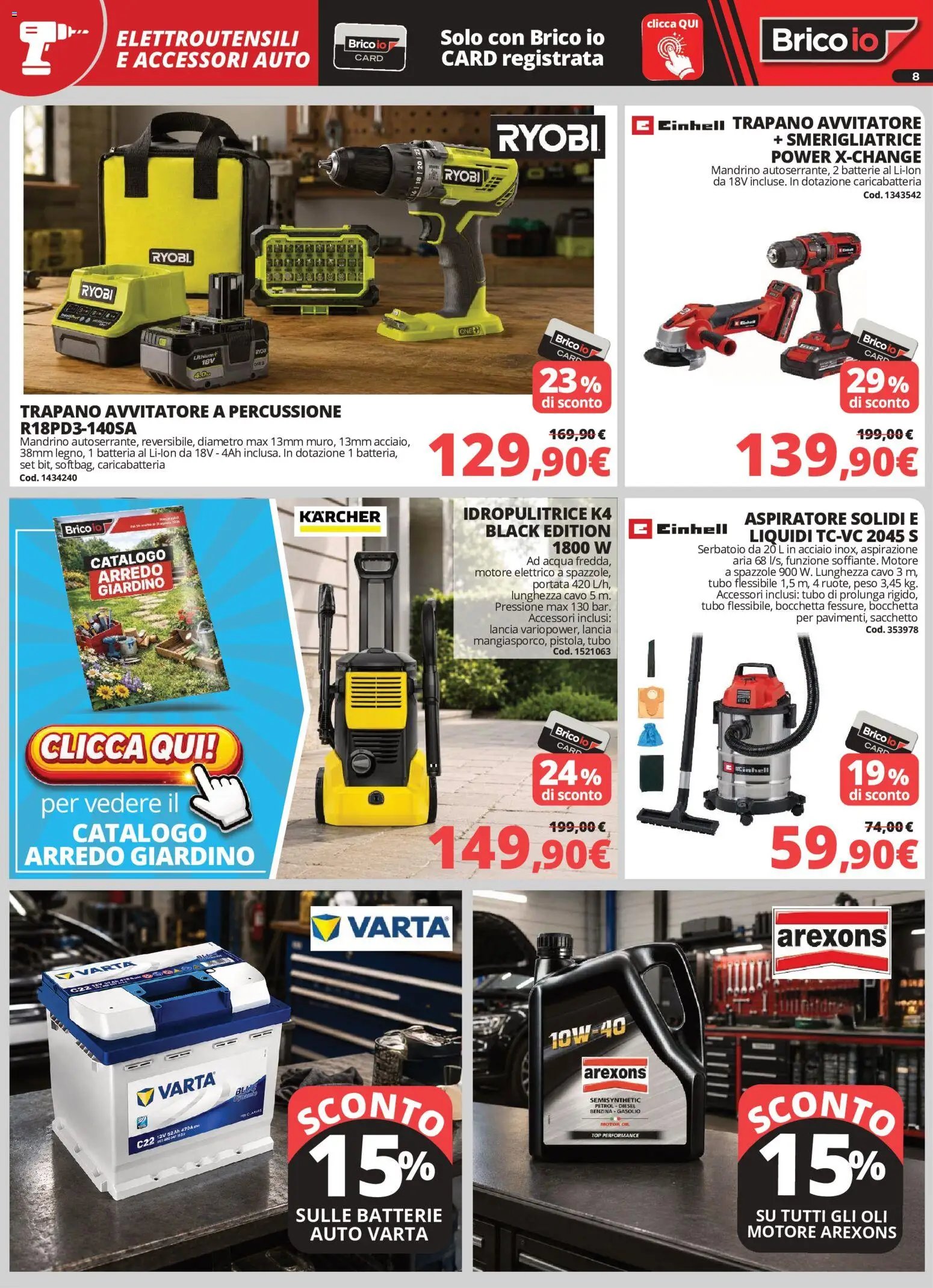 Brico io volantino Settingiano
