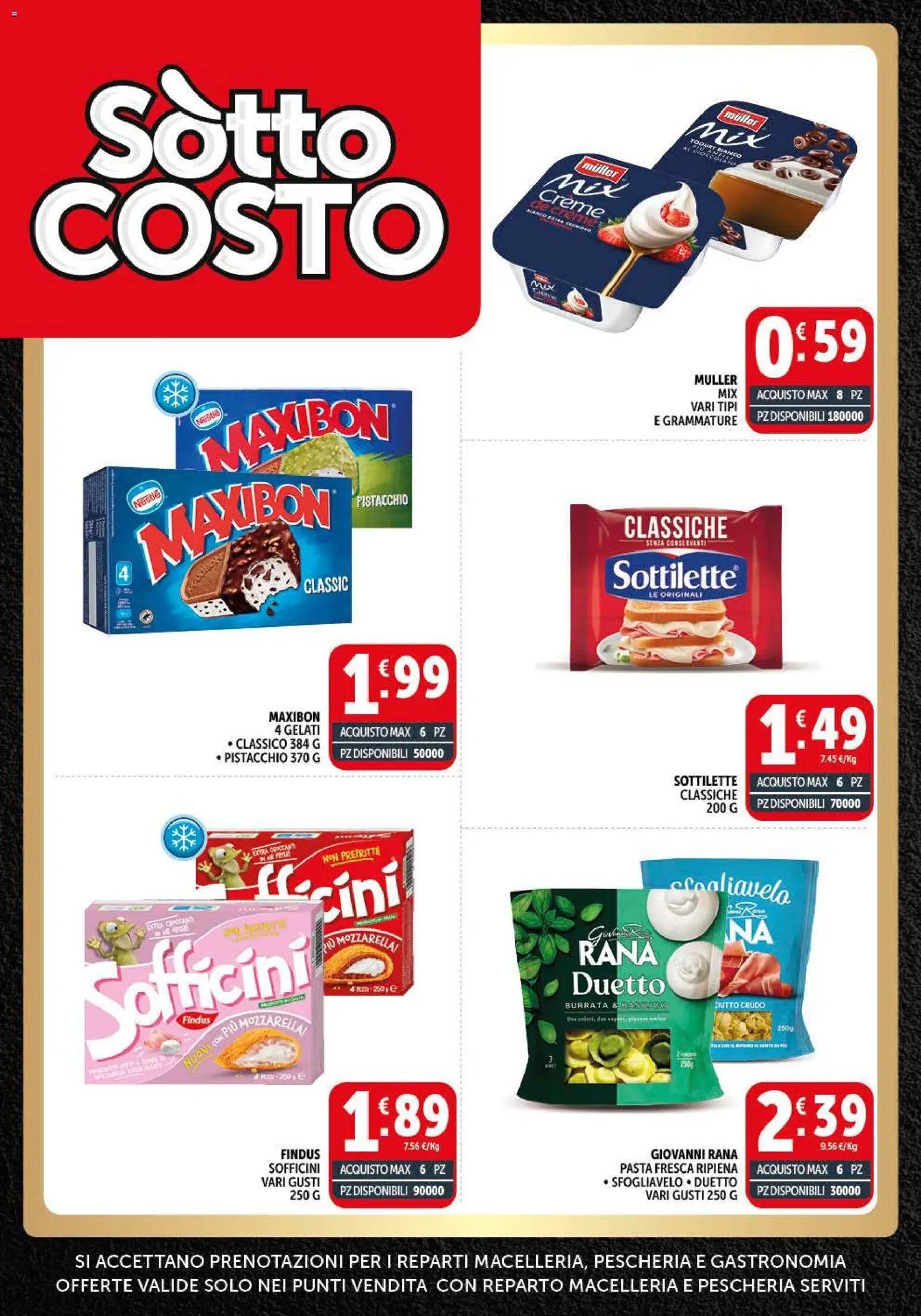 Decò volantino Gourmet
