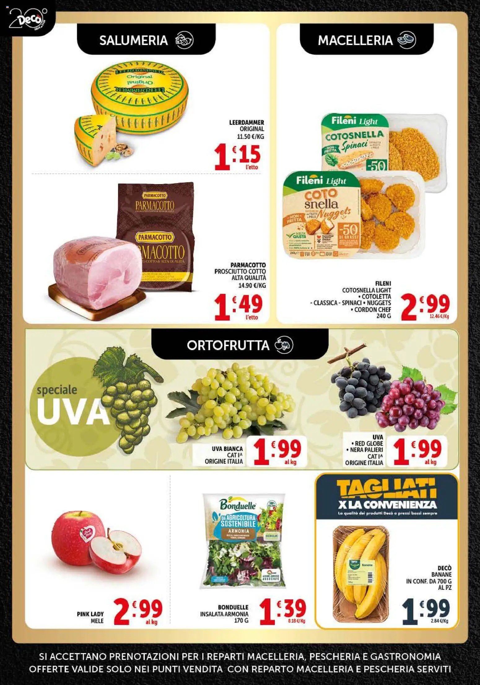 Decò volantino Gourmet