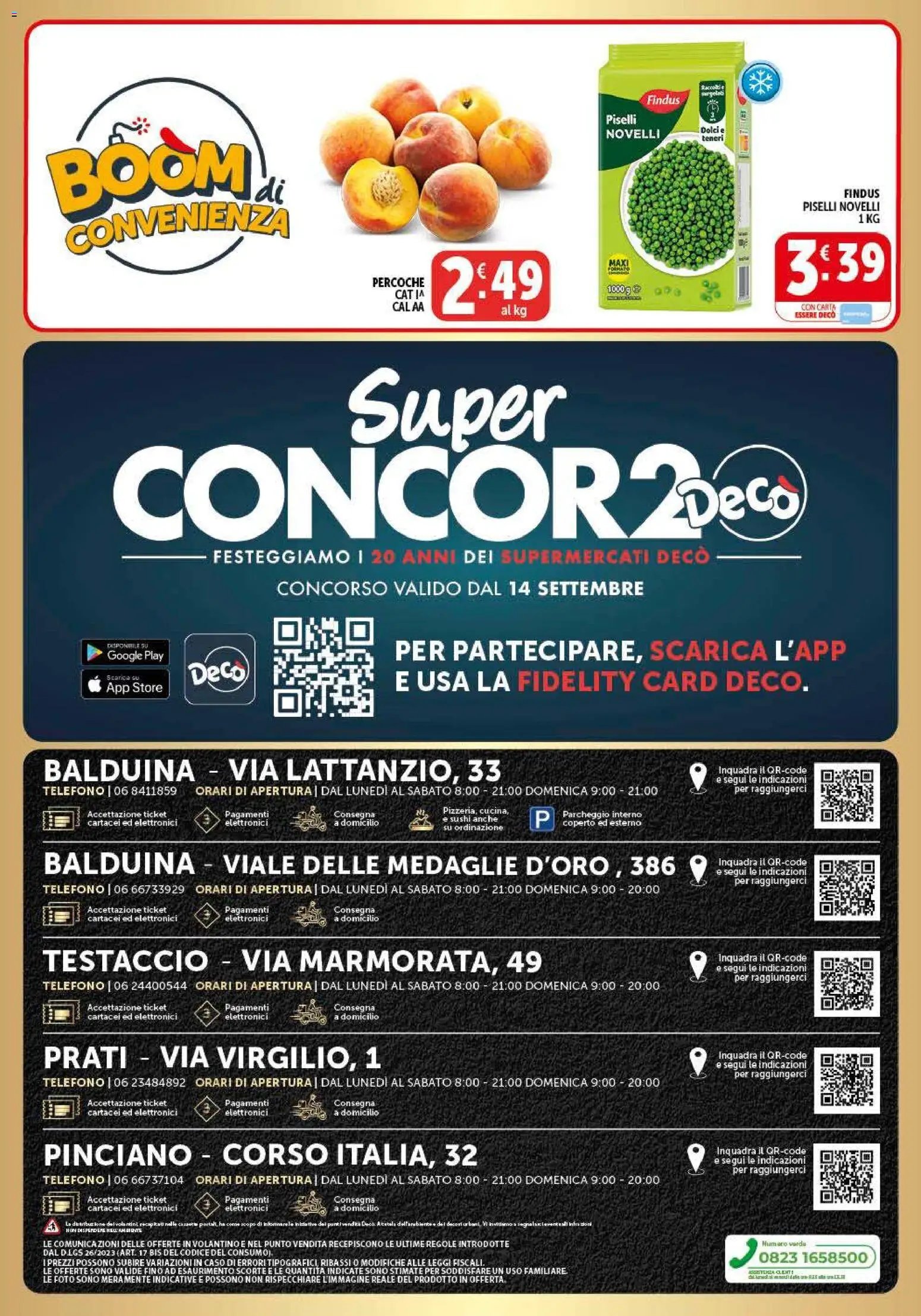 Decò volantino Gourmet