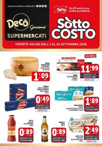 Decò volantino Gourmet