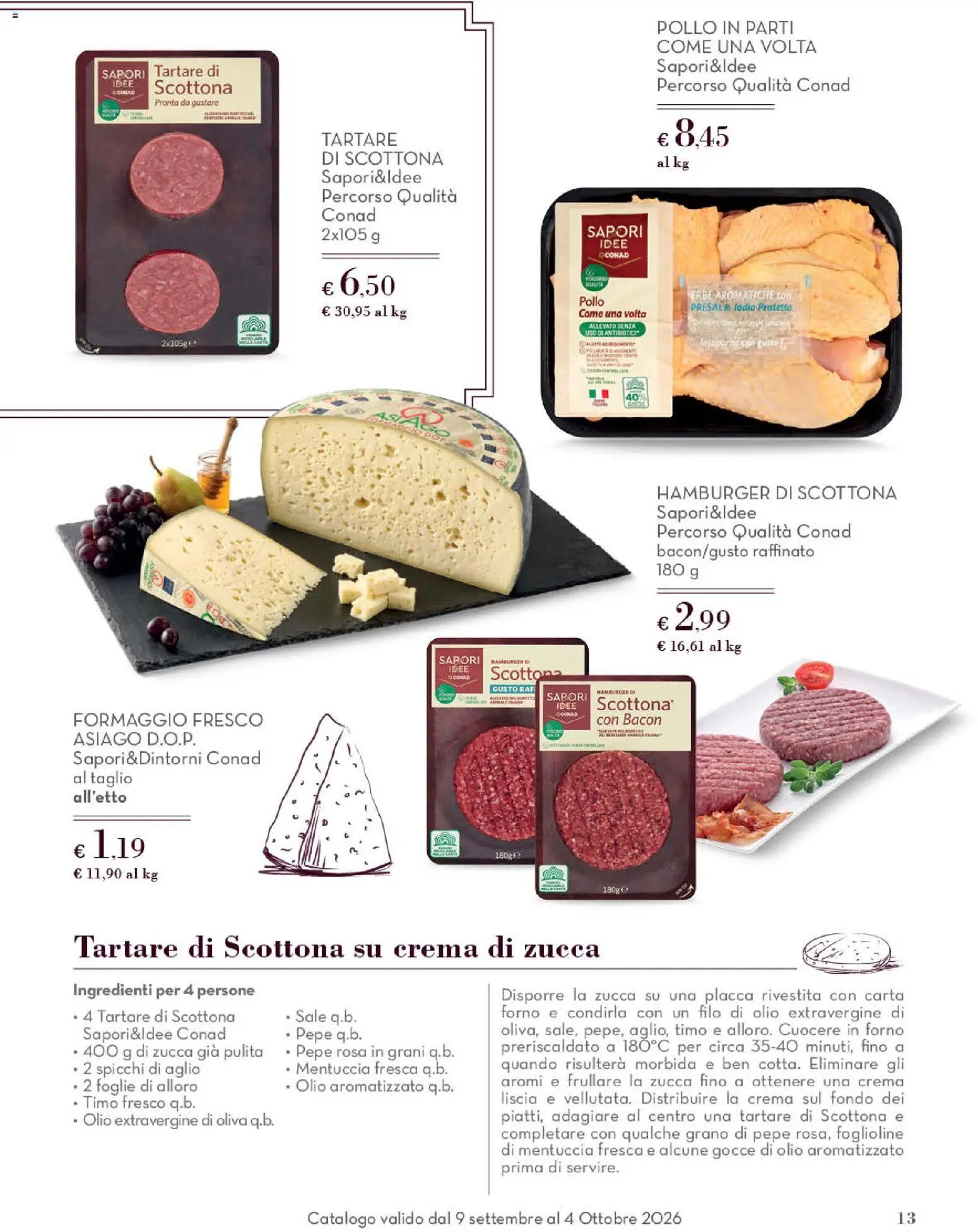 Spazio Conad volantino Gourmet