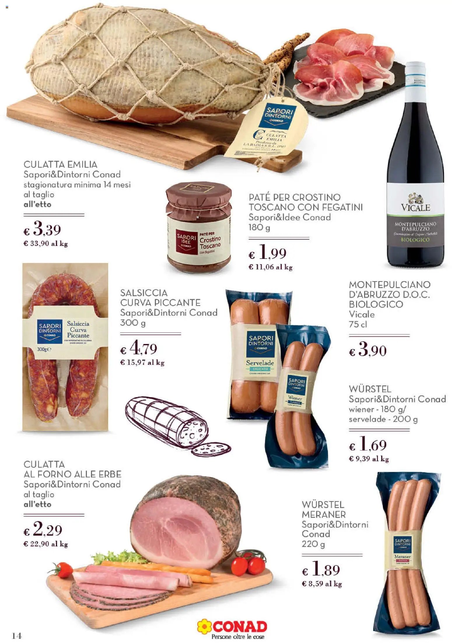 Spazio Conad volantino Gourmet