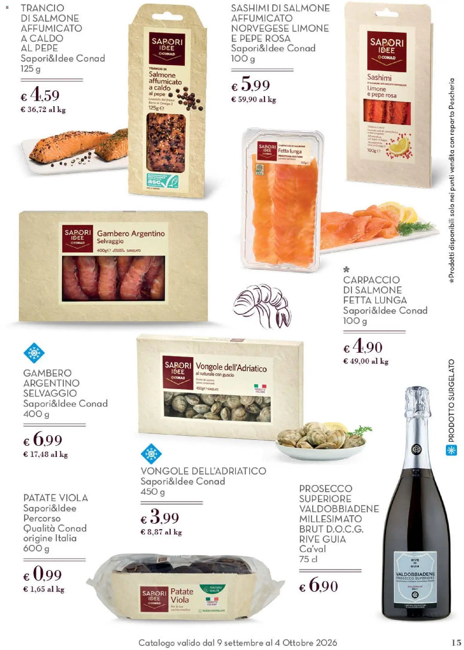 Spazio Conad volantino Gourmet