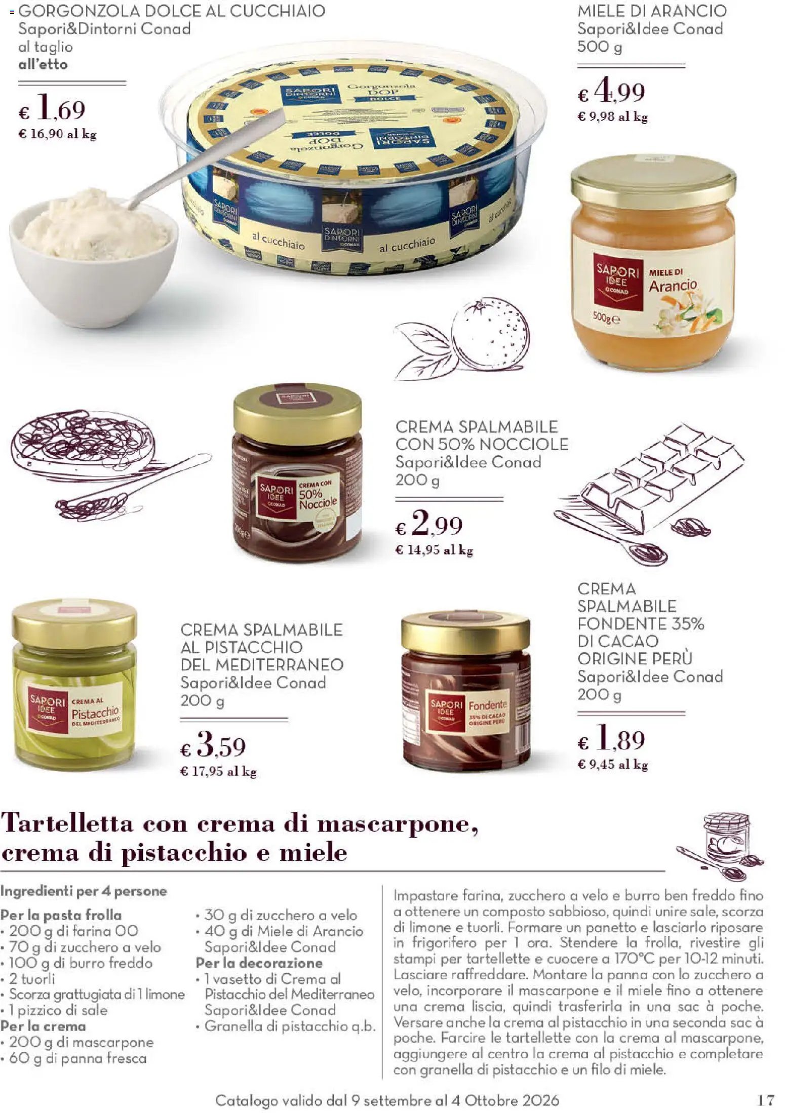 Spazio Conad volantino Gourmet