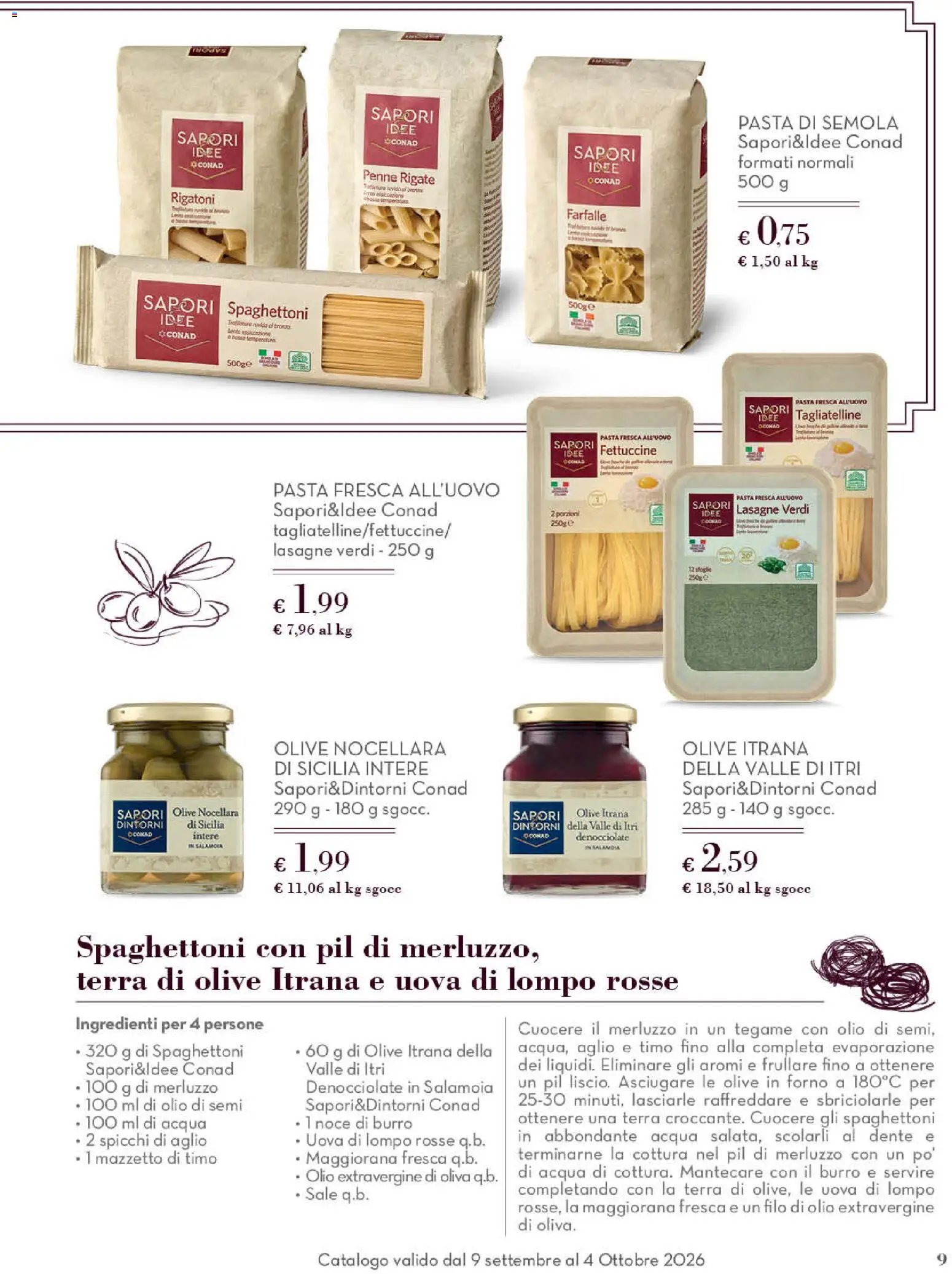 Spazio Conad volantino Gourmet