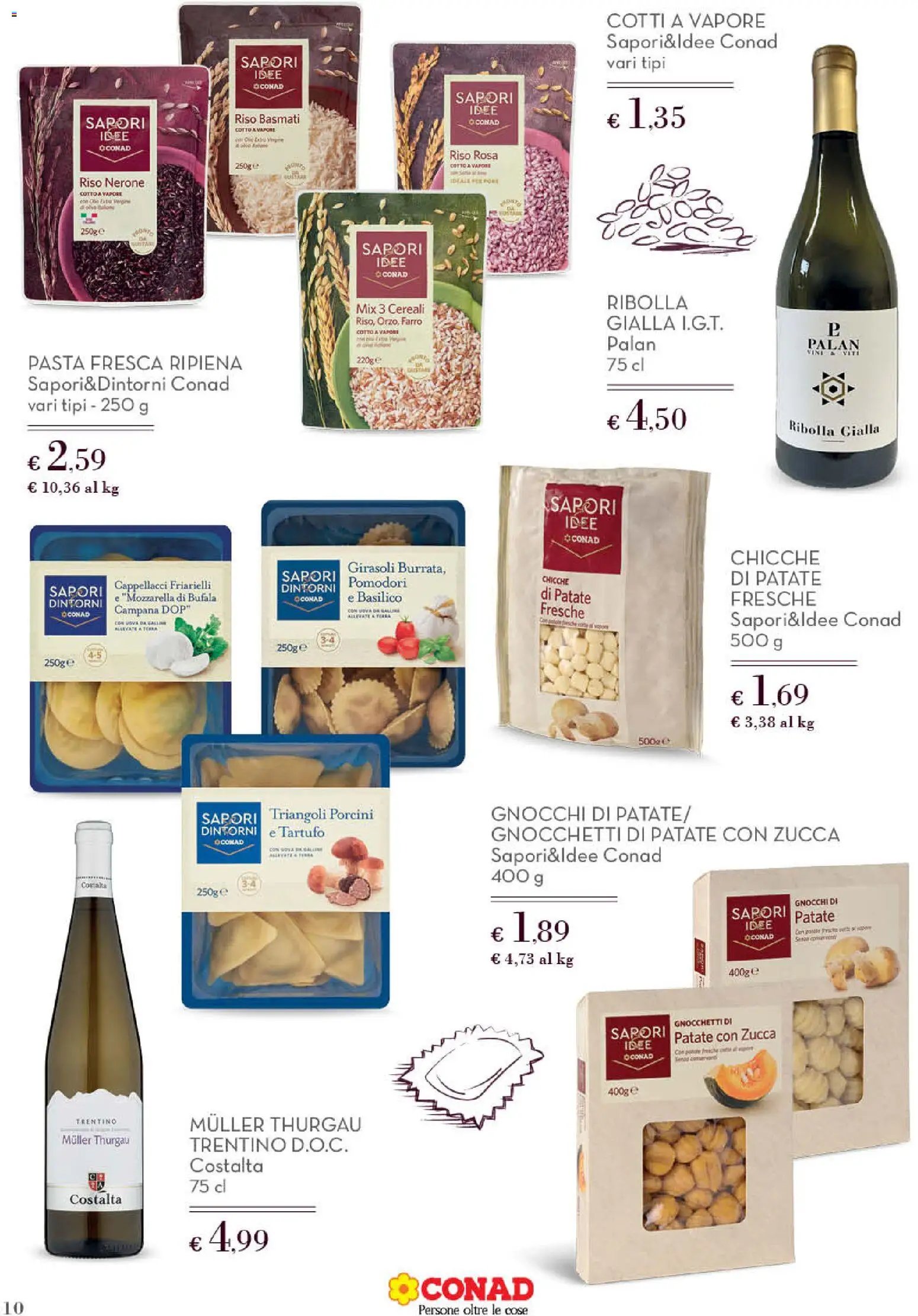 Spazio Conad volantino Gourmet