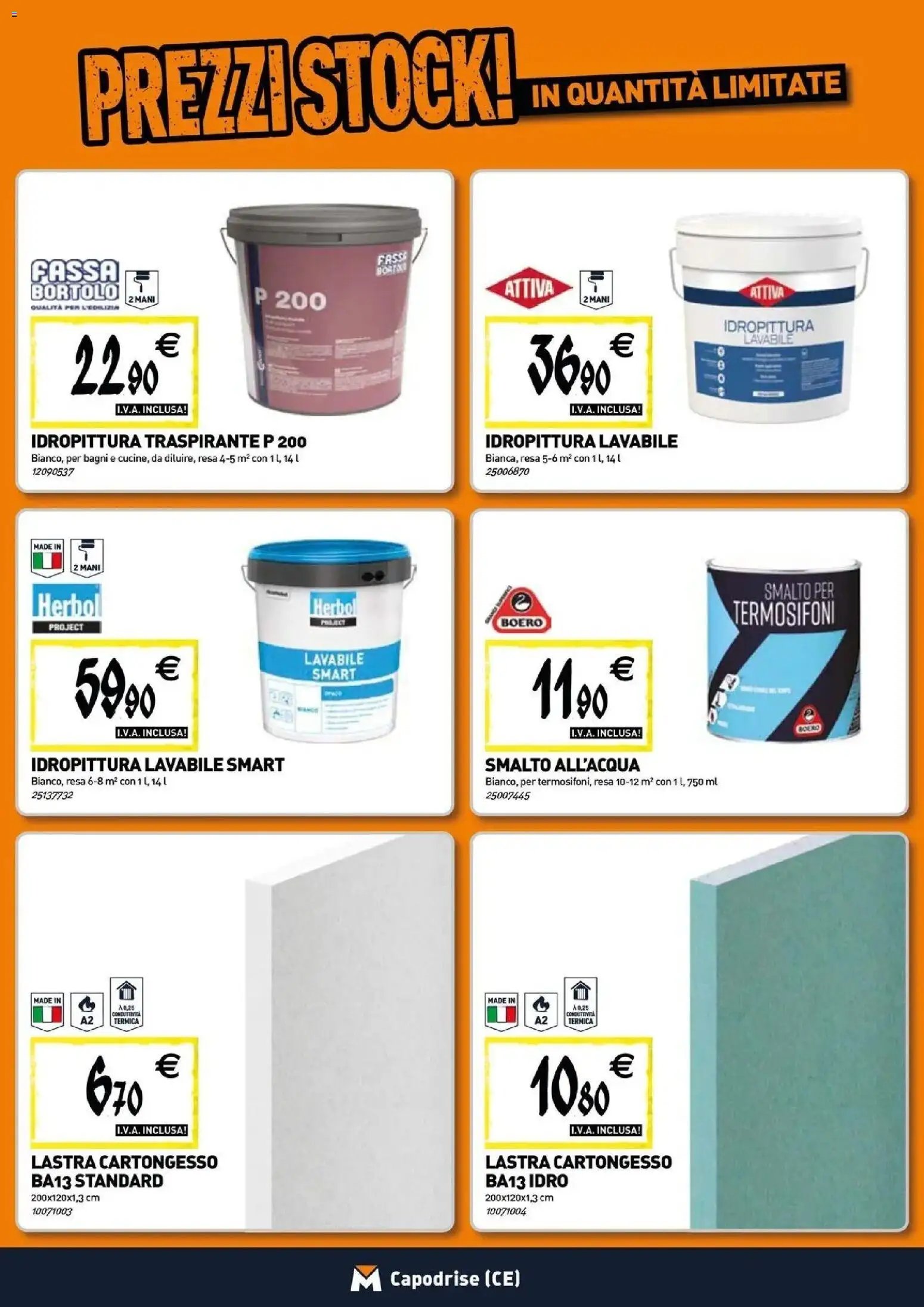 TECNOMAT - Straordinari prezzi stock!