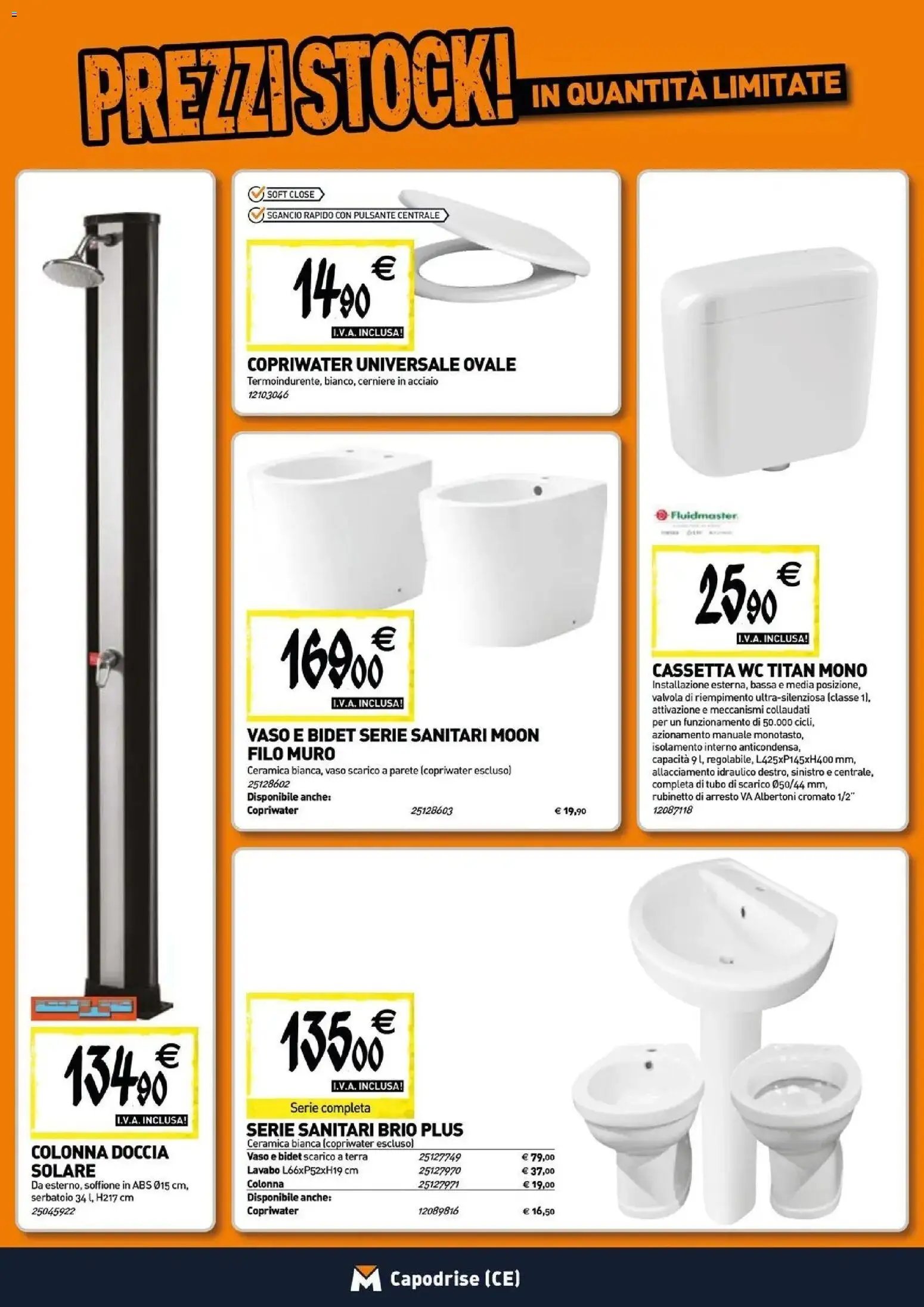 TECNOMAT - Straordinari prezzi stock!