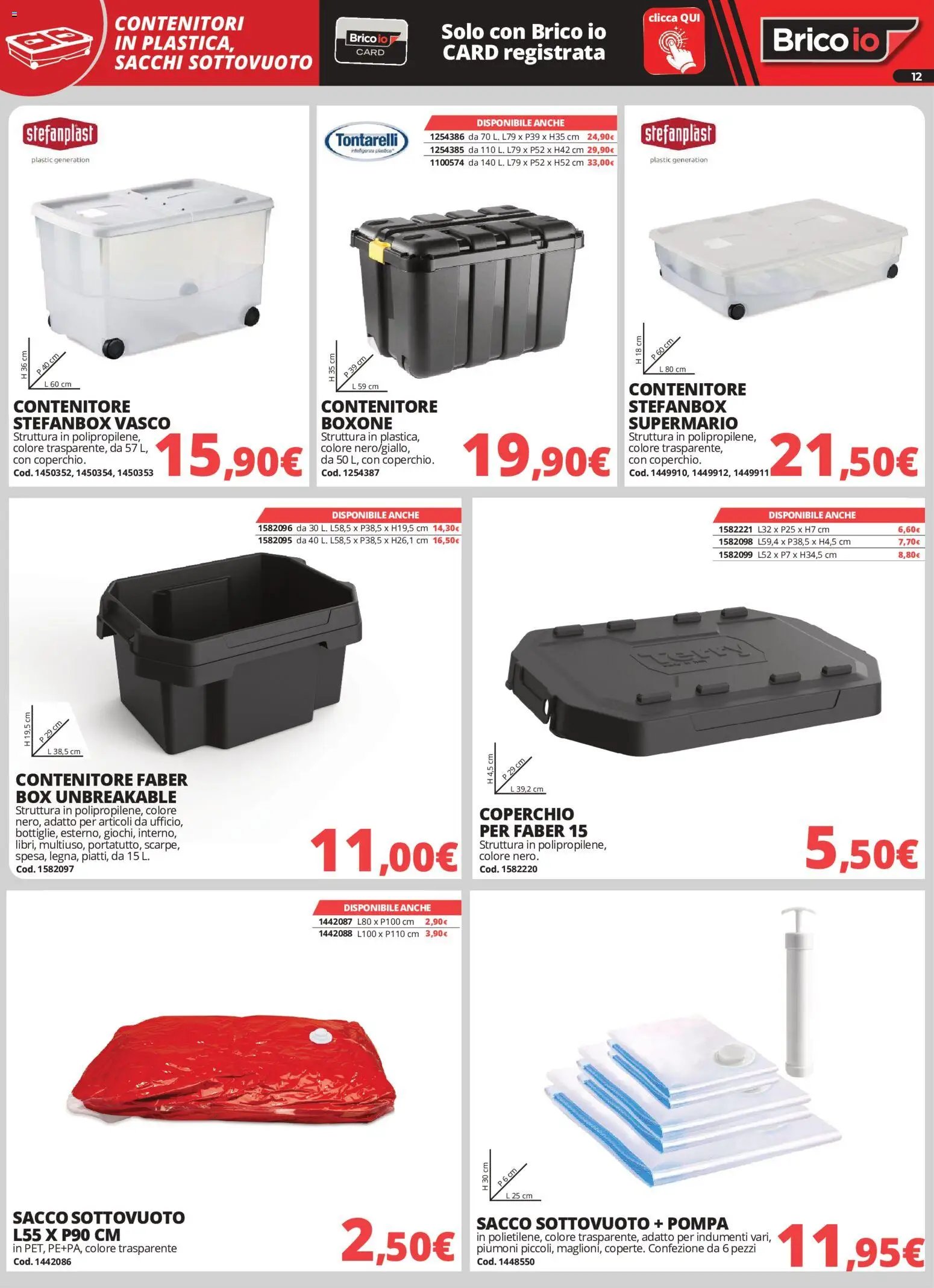 Brico io volantino Sistemazione