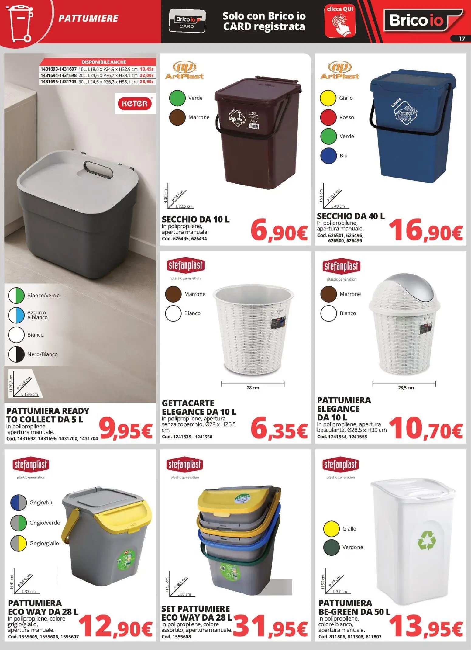 Brico io volantino Sistemazione