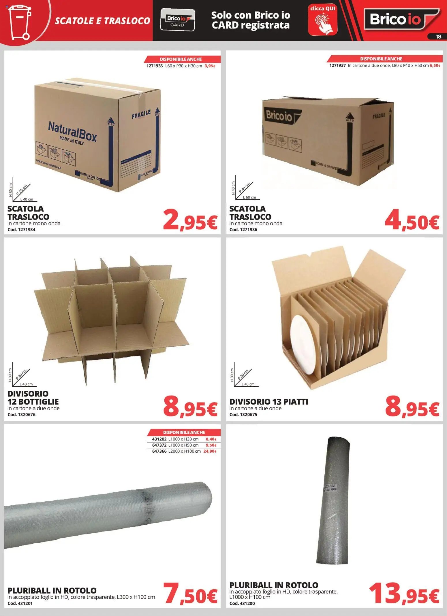 Brico io volantino Sistemazione