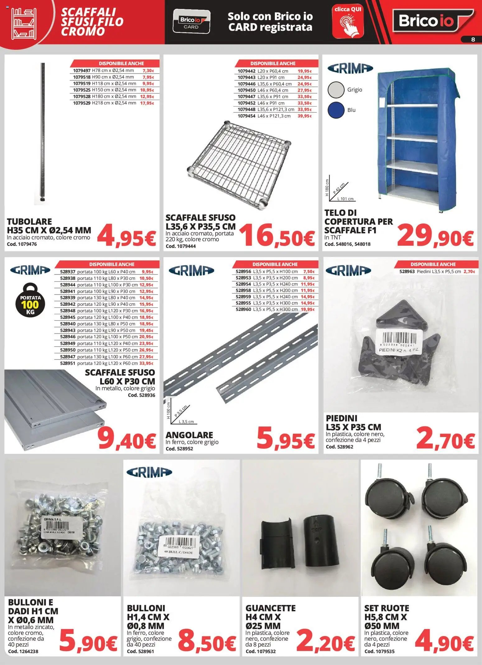 Brico io volantino Sistemazione