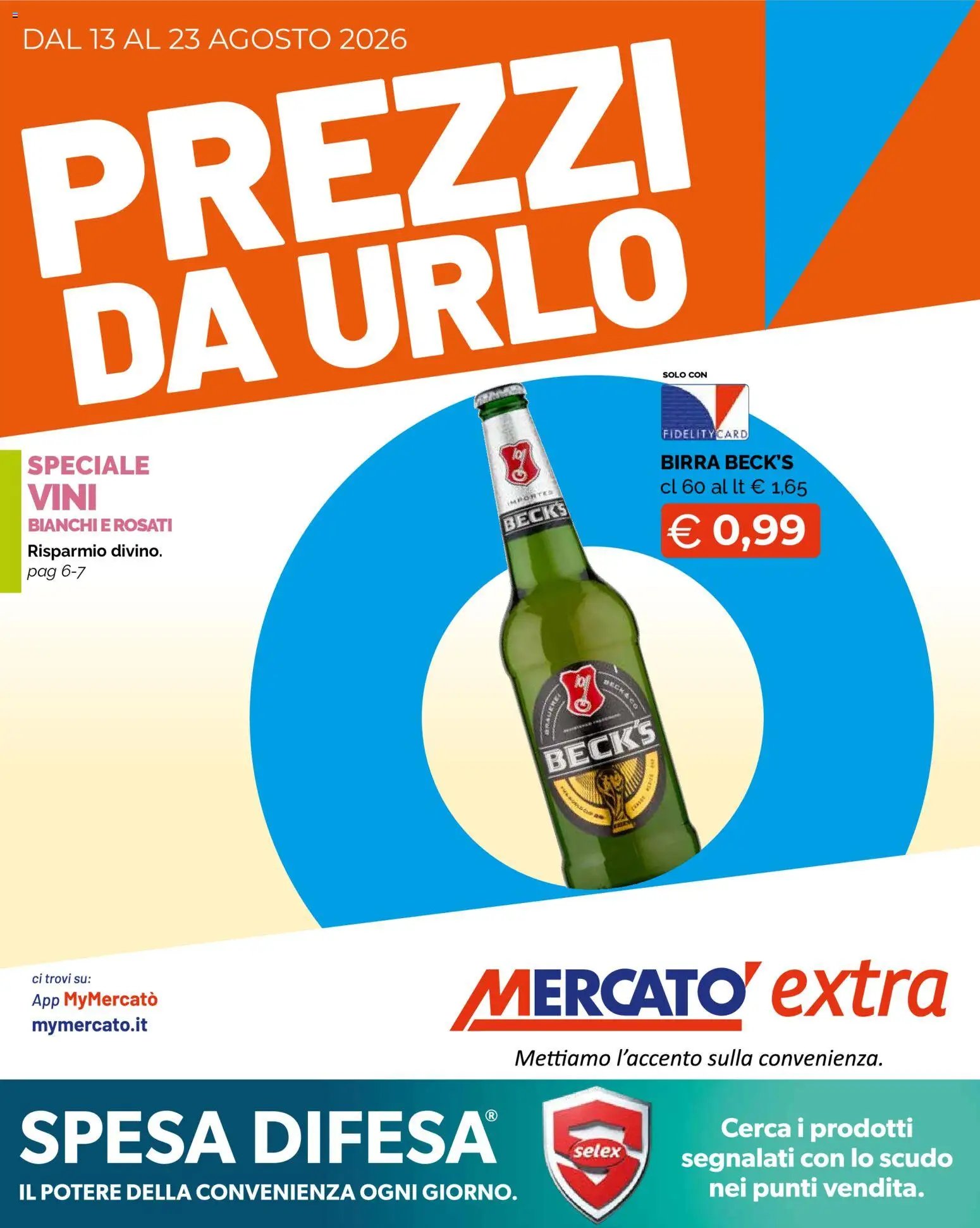Mercatò volantino Extra