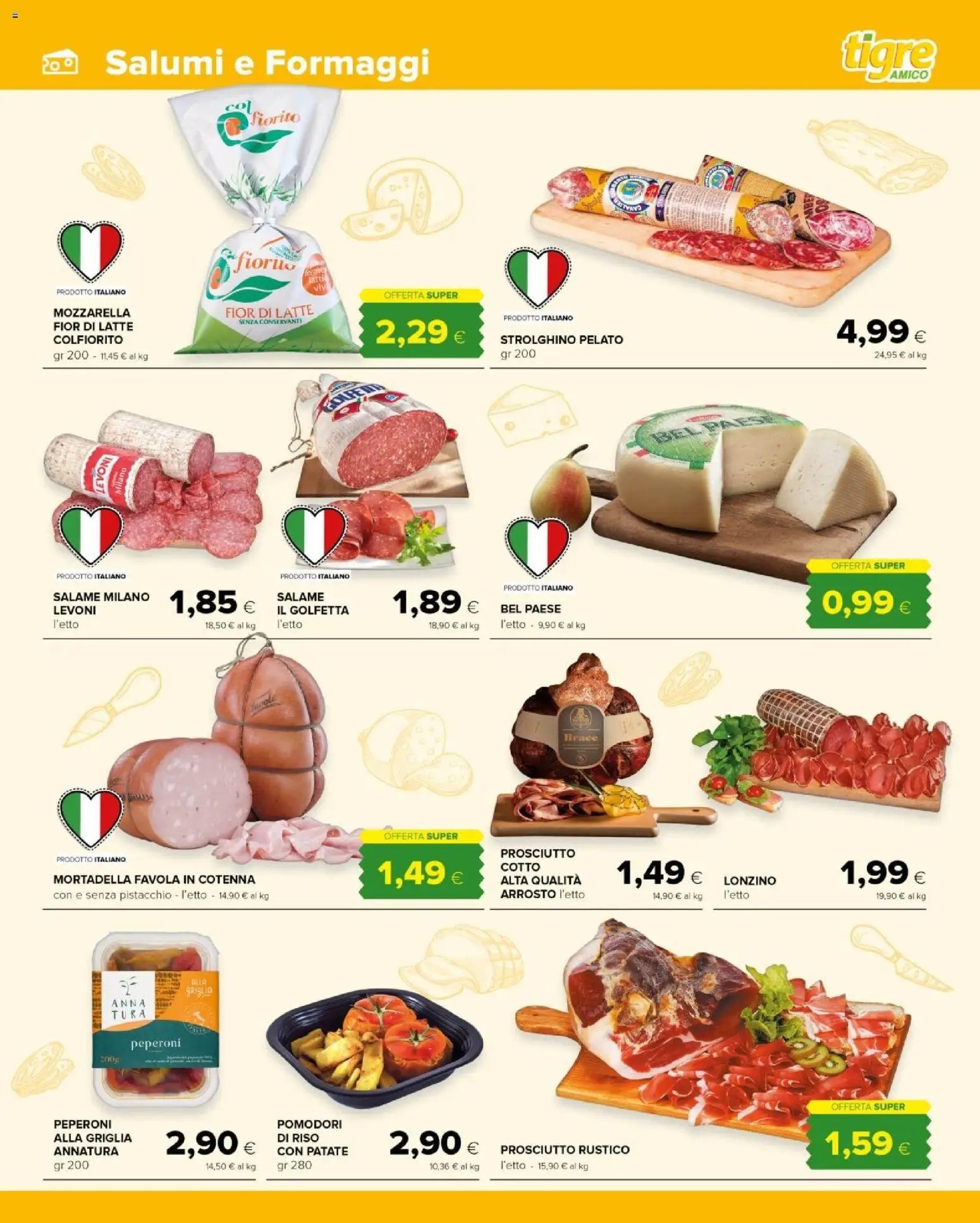 Tigre volantino Amico Arielli