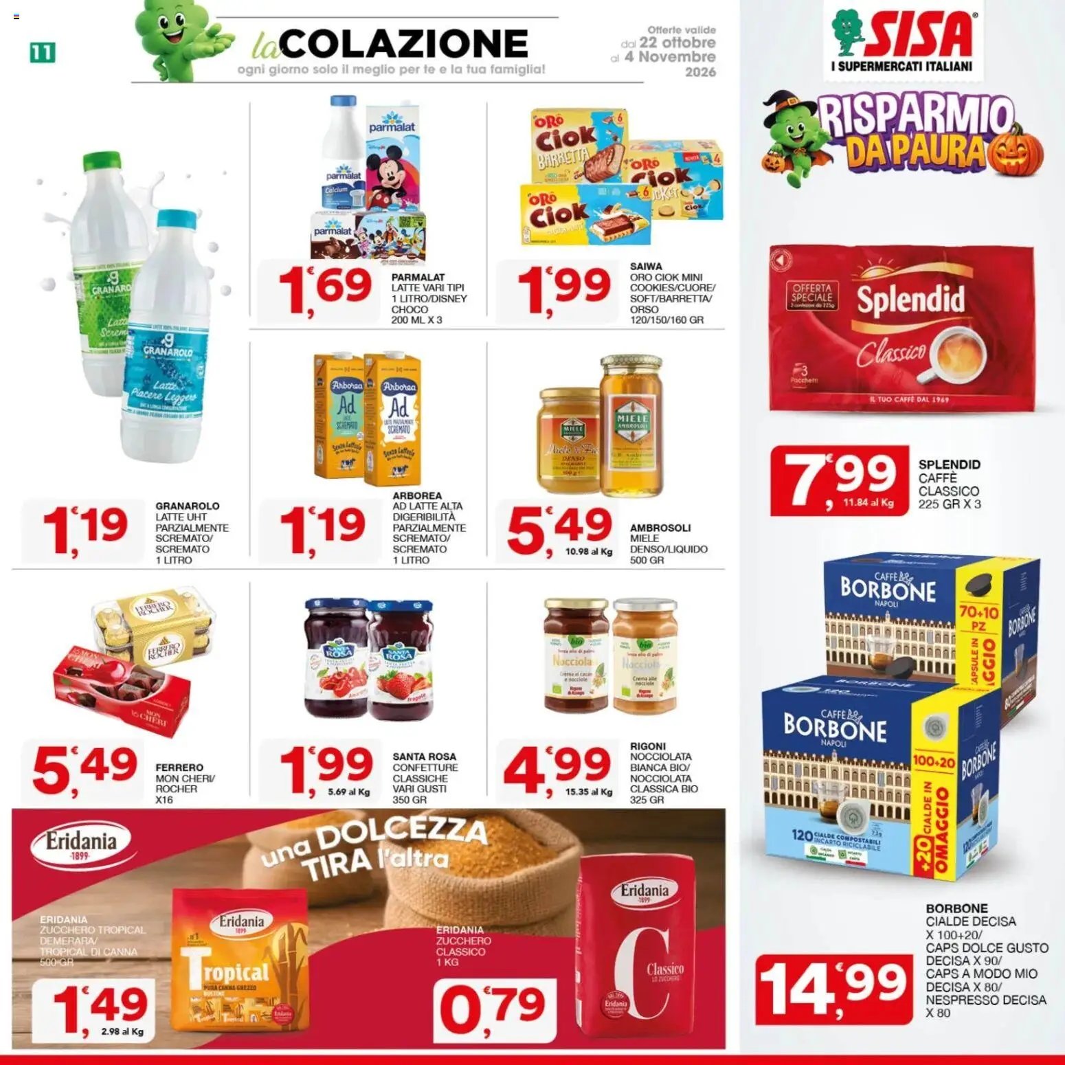 SISA volantino