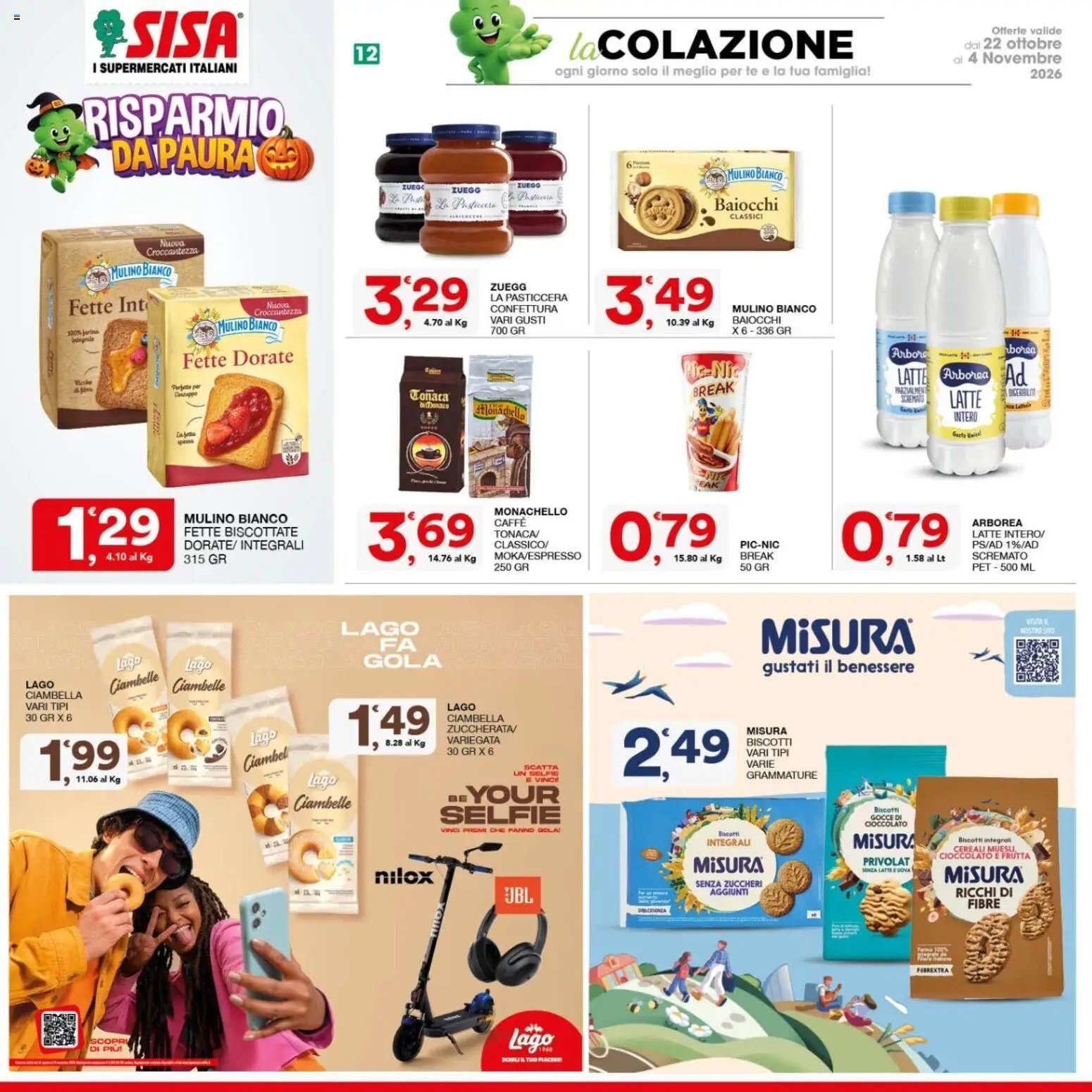 SISA volantino