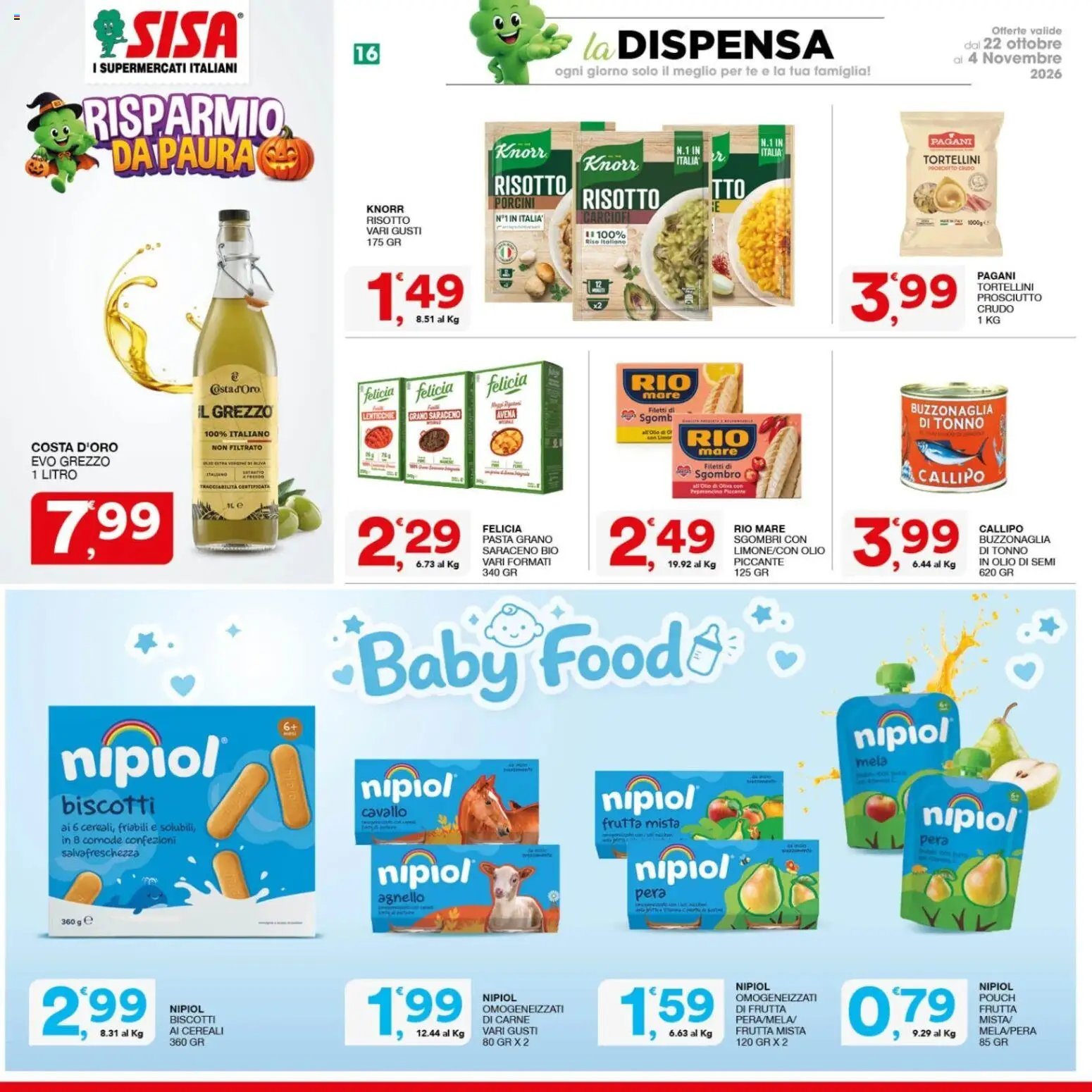 SISA volantino