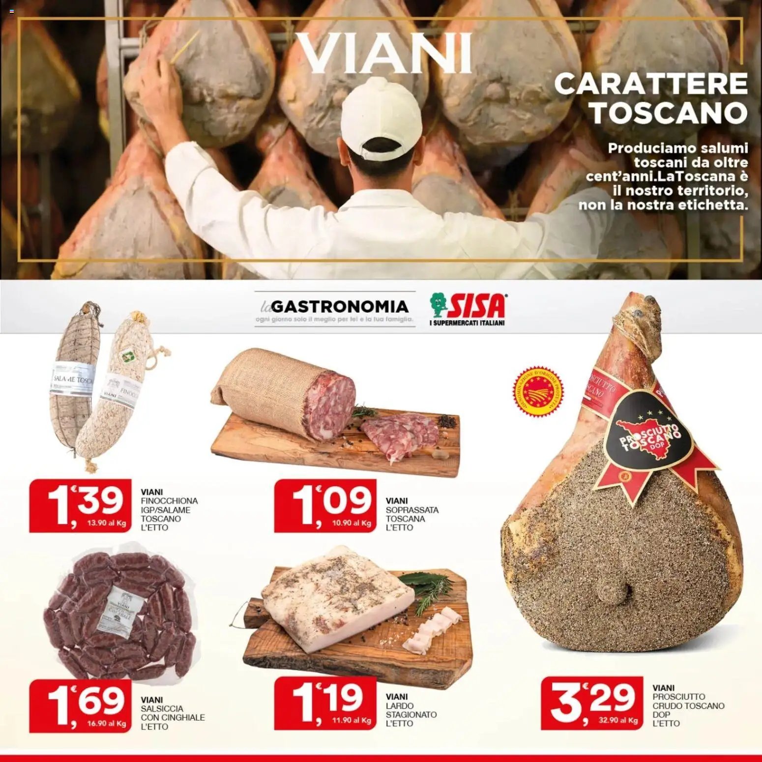 SISA volantino