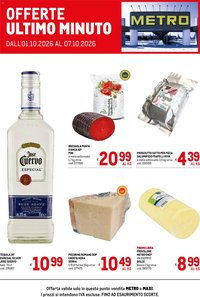 Metro volantino Offerte ultimo minuto