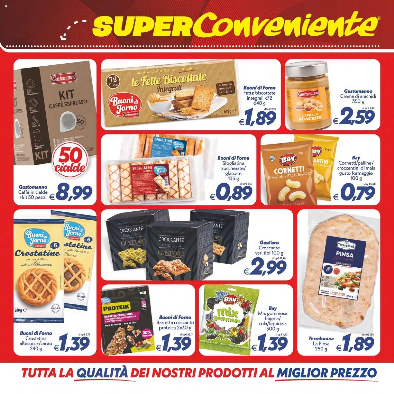 SuperConveniente volantino Villafranca Tirrena