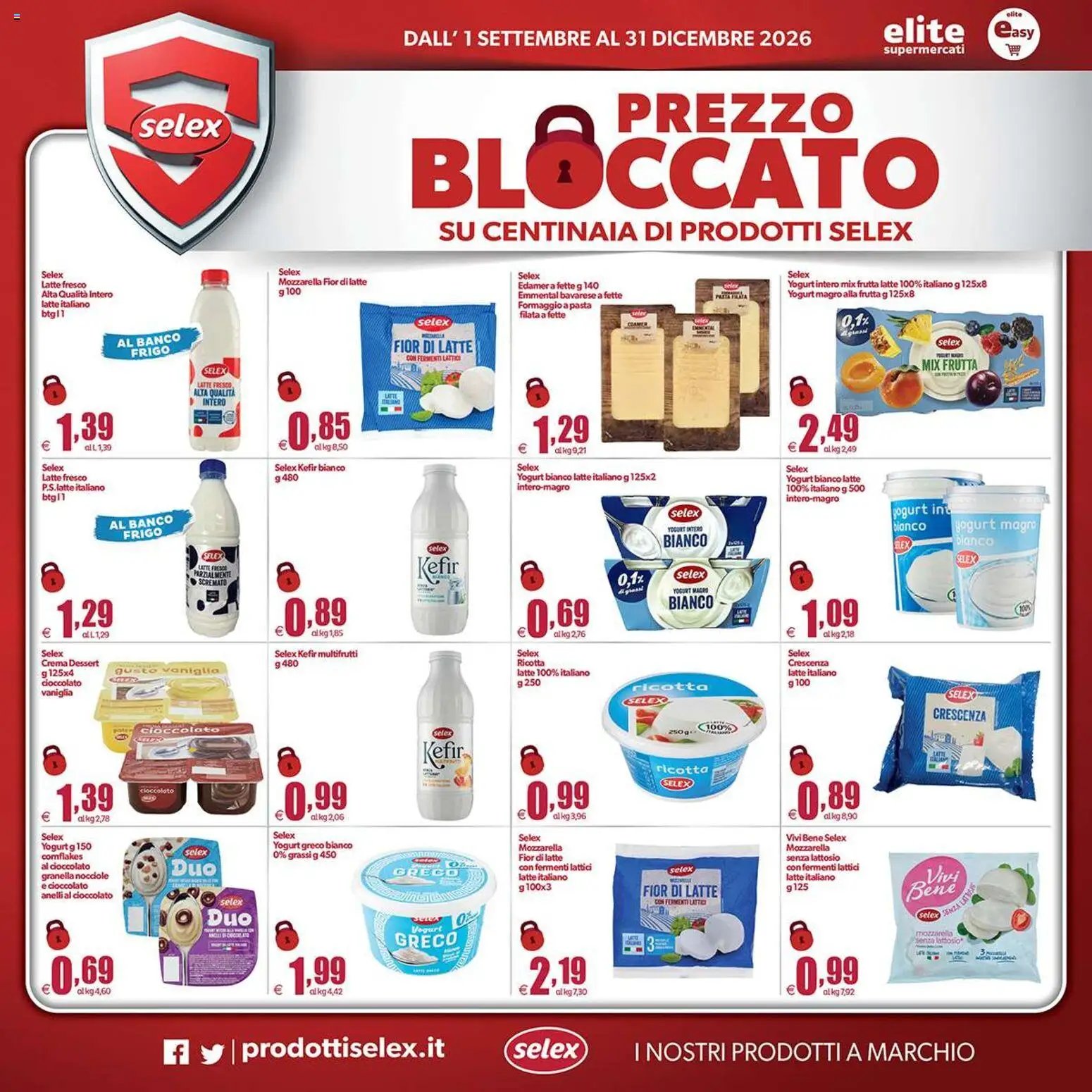 Elite Supermercati volantino Spesa Difesa Selex