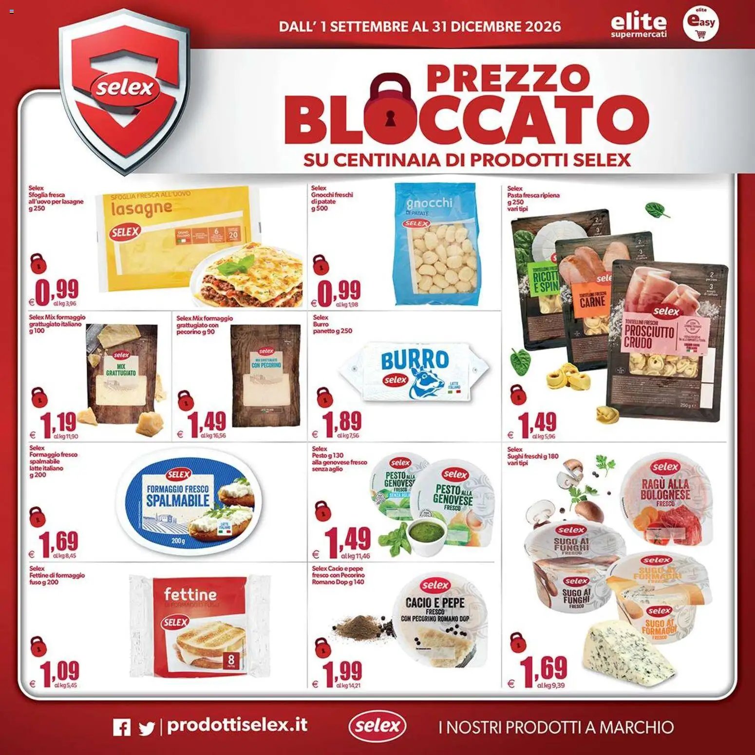 Elite Supermercati volantino Spesa Difesa Selex