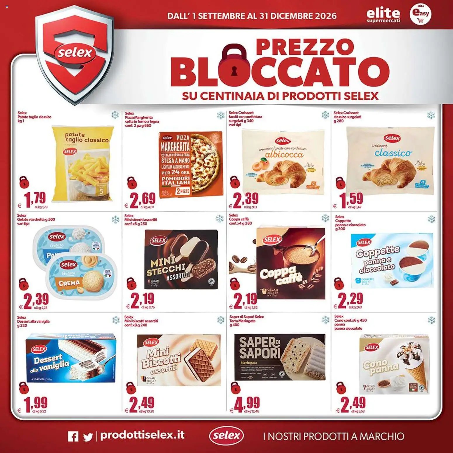 Elite Supermercati volantino Spesa Difesa Selex