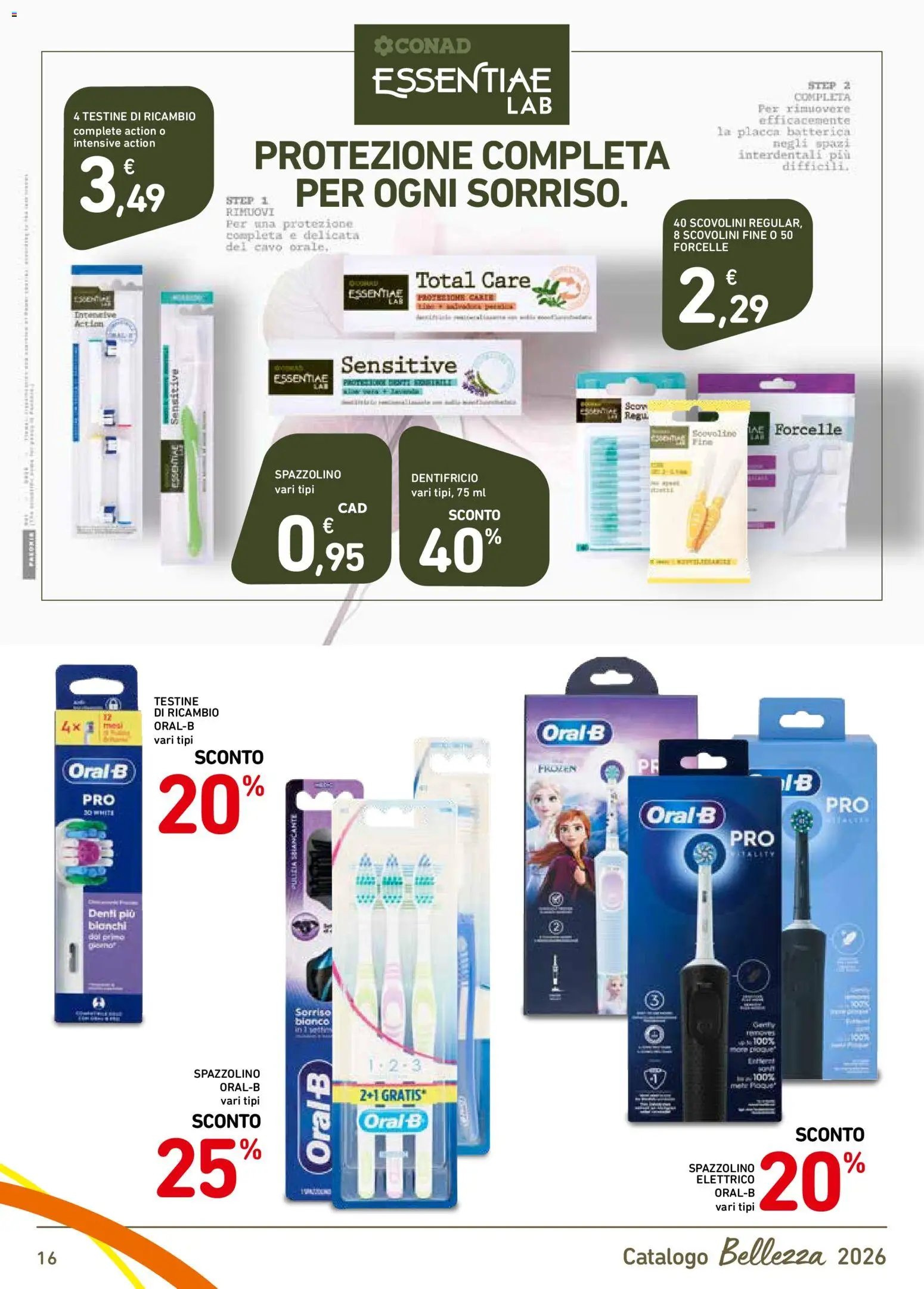 Spazio Conad volantino Bellezza
