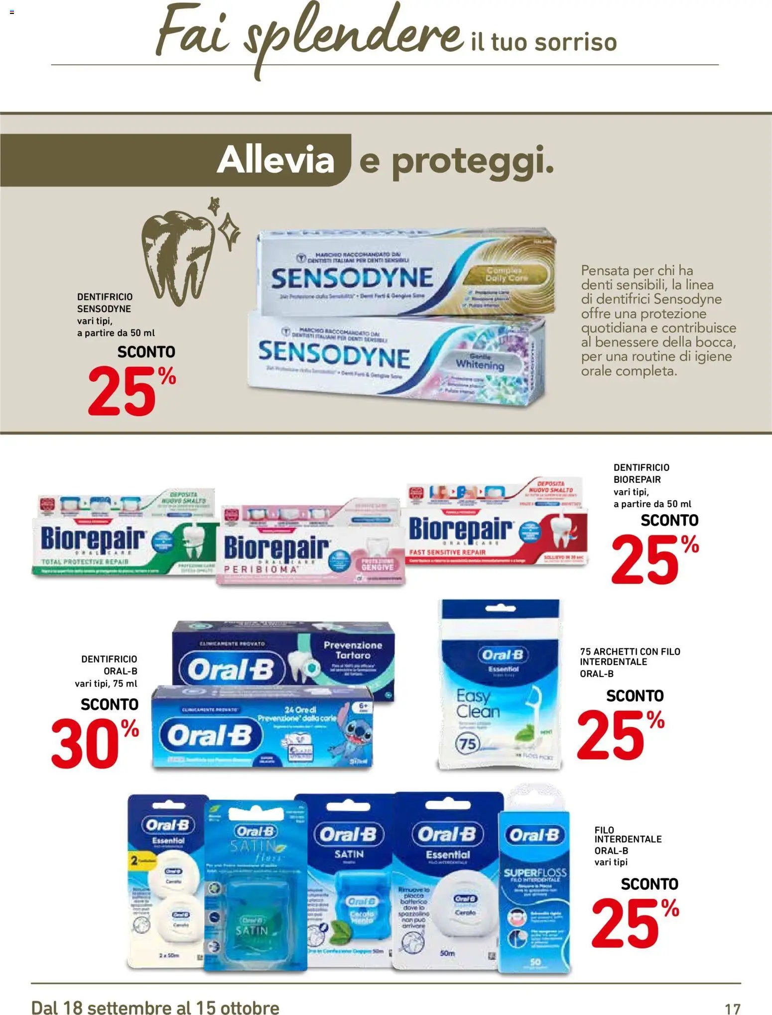 Spazio Conad volantino Bellezza