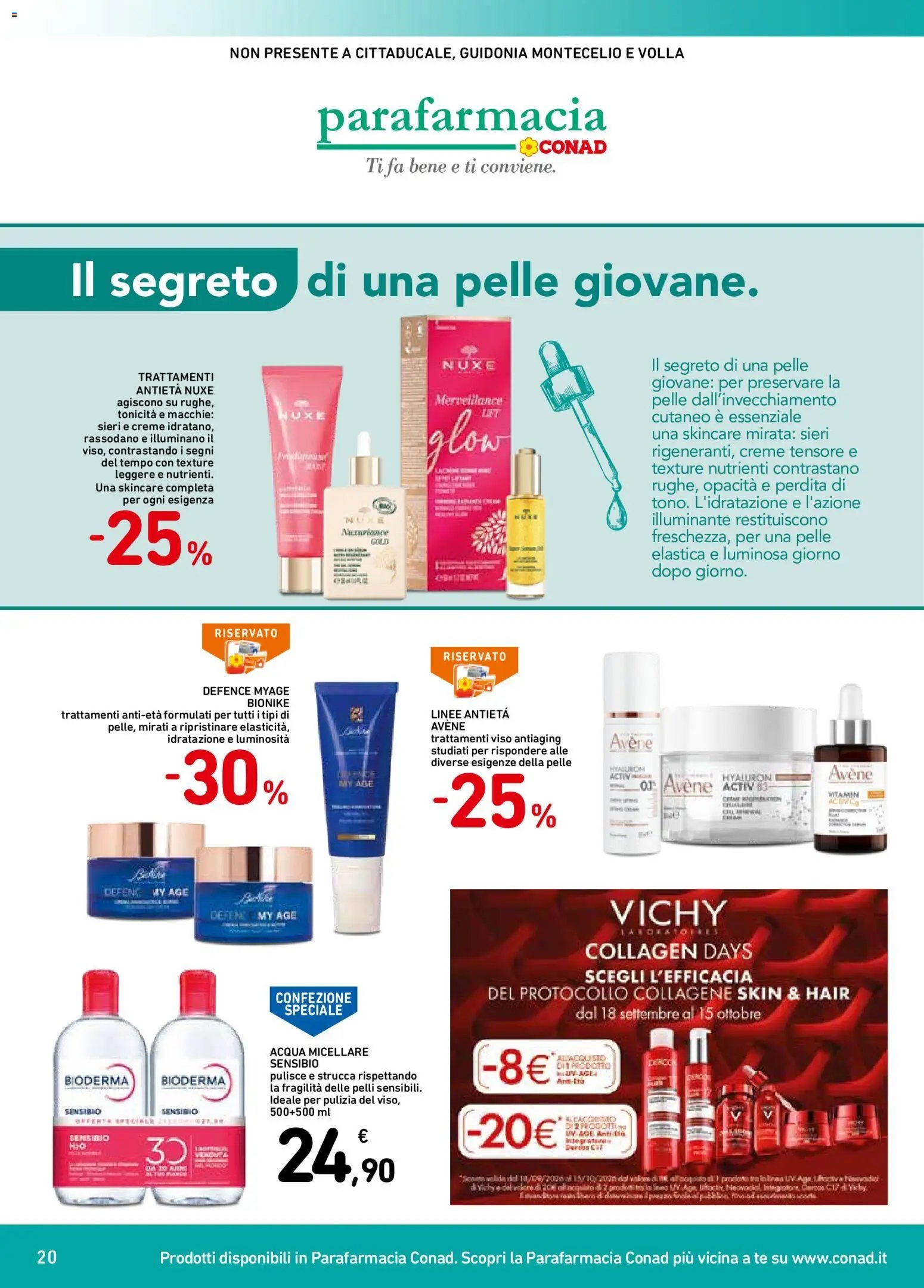 Spazio Conad volantino Bellezza