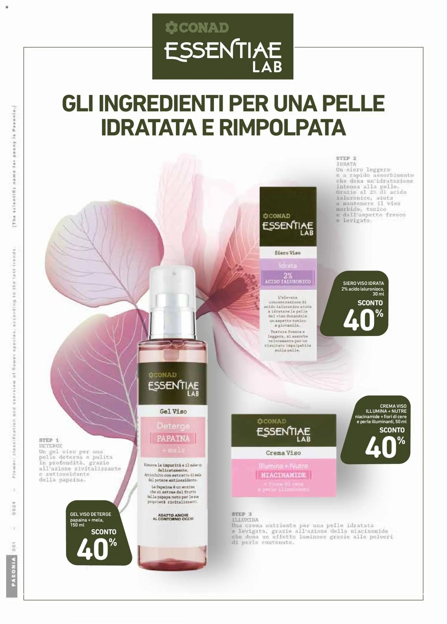 Spazio Conad volantino Bellezza