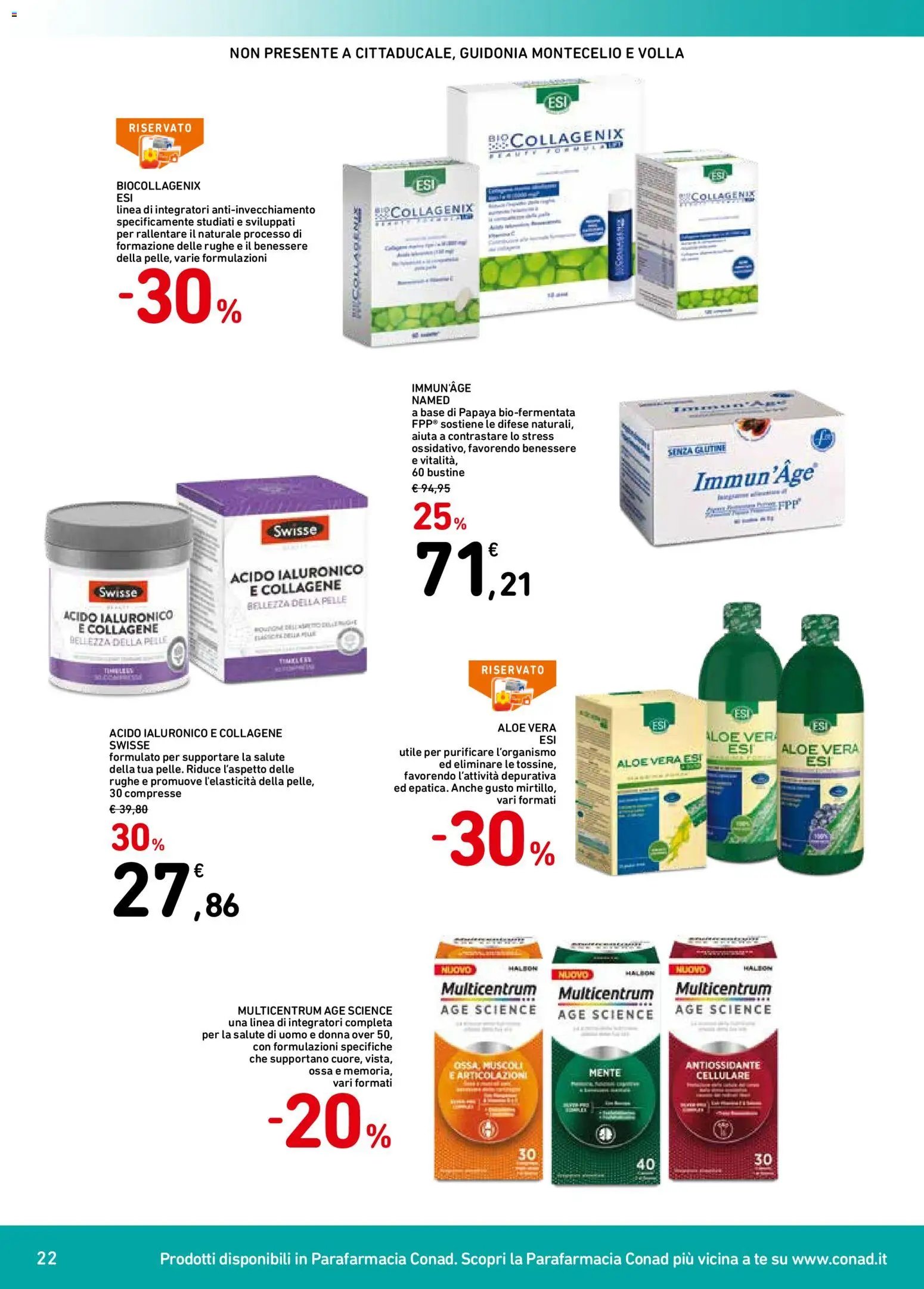 Spazio Conad volantino Bellezza