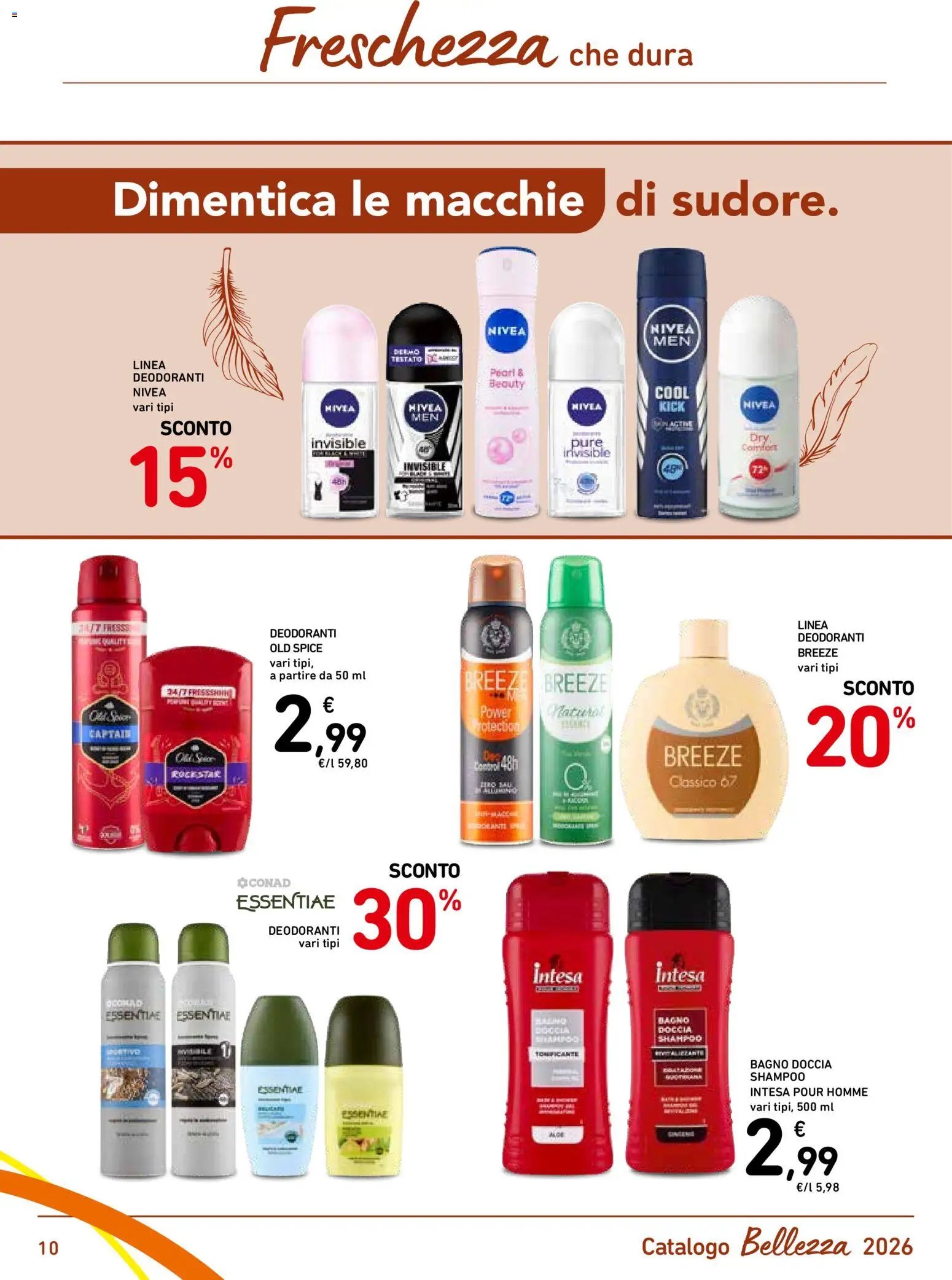 Spazio Conad volantino Bellezza