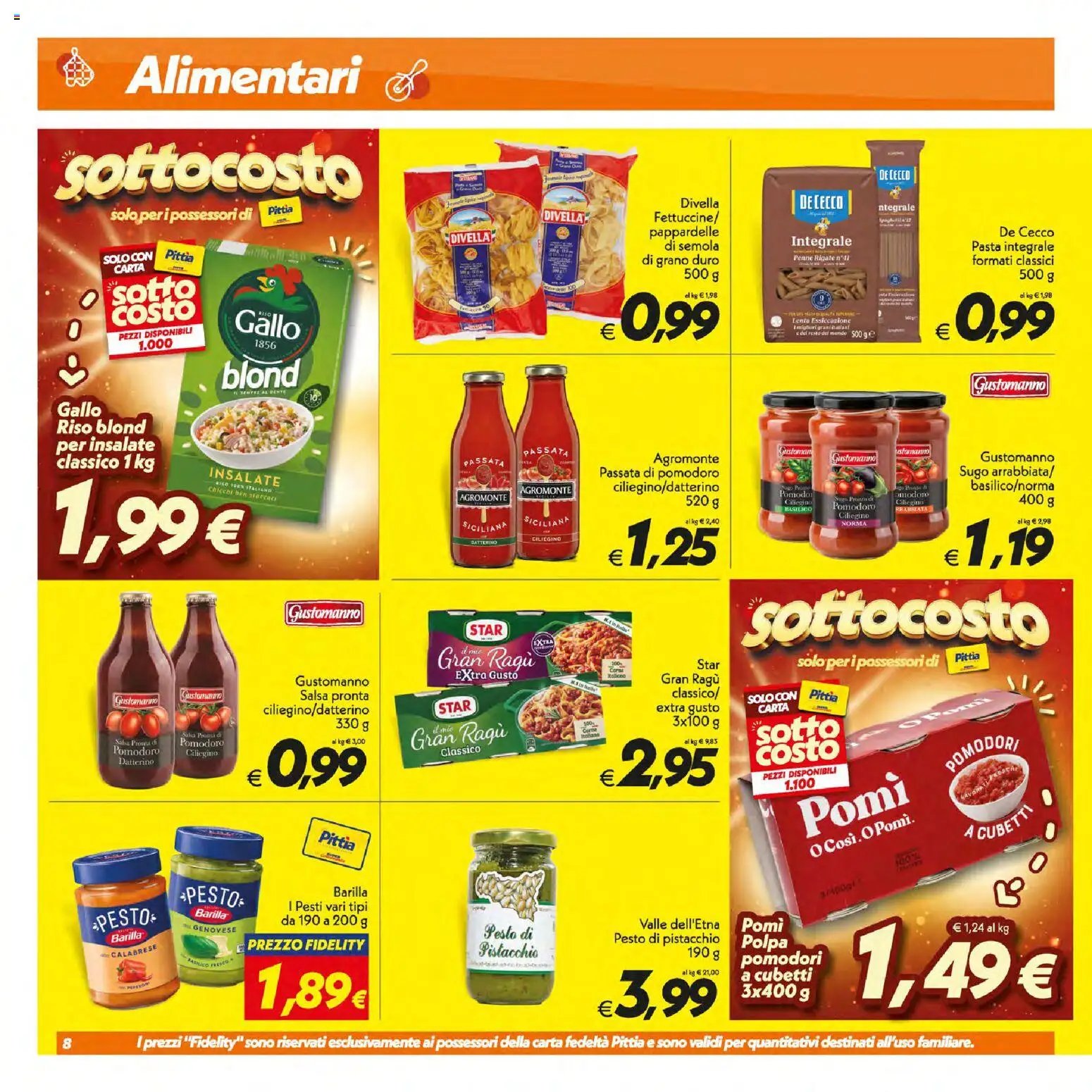 SuperConveniente volantino Villafranca Tirrena