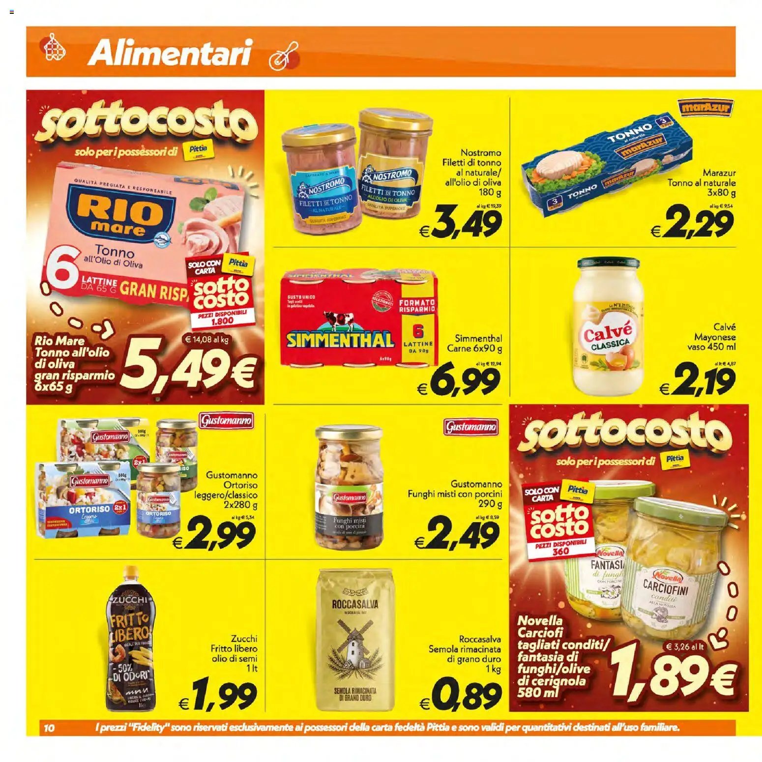 SuperConveniente volantino Villafranca Tirrena