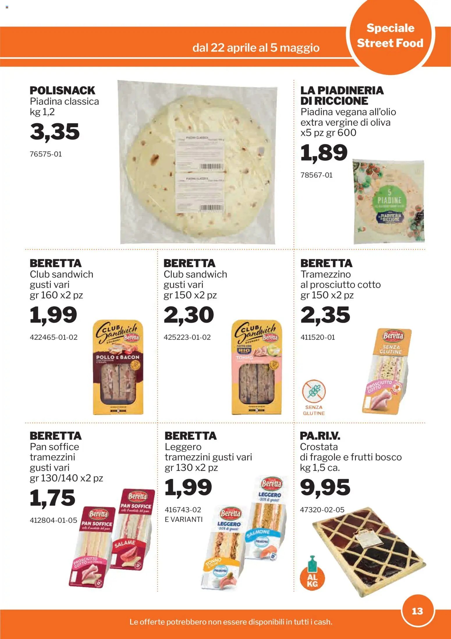 Sogegross volantino Street Food (2026-04-22 - 2026-05-05)